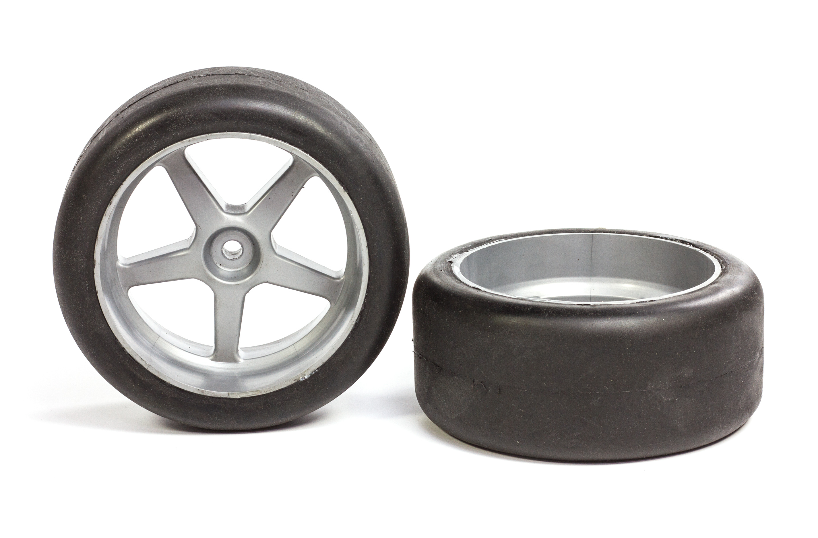 6416/08 Slick tires M1 63mm for 1:6 models glued - 2pcs. 6416/08 Slick tires M1 63mm for 1:6 models glued - 2pcs.