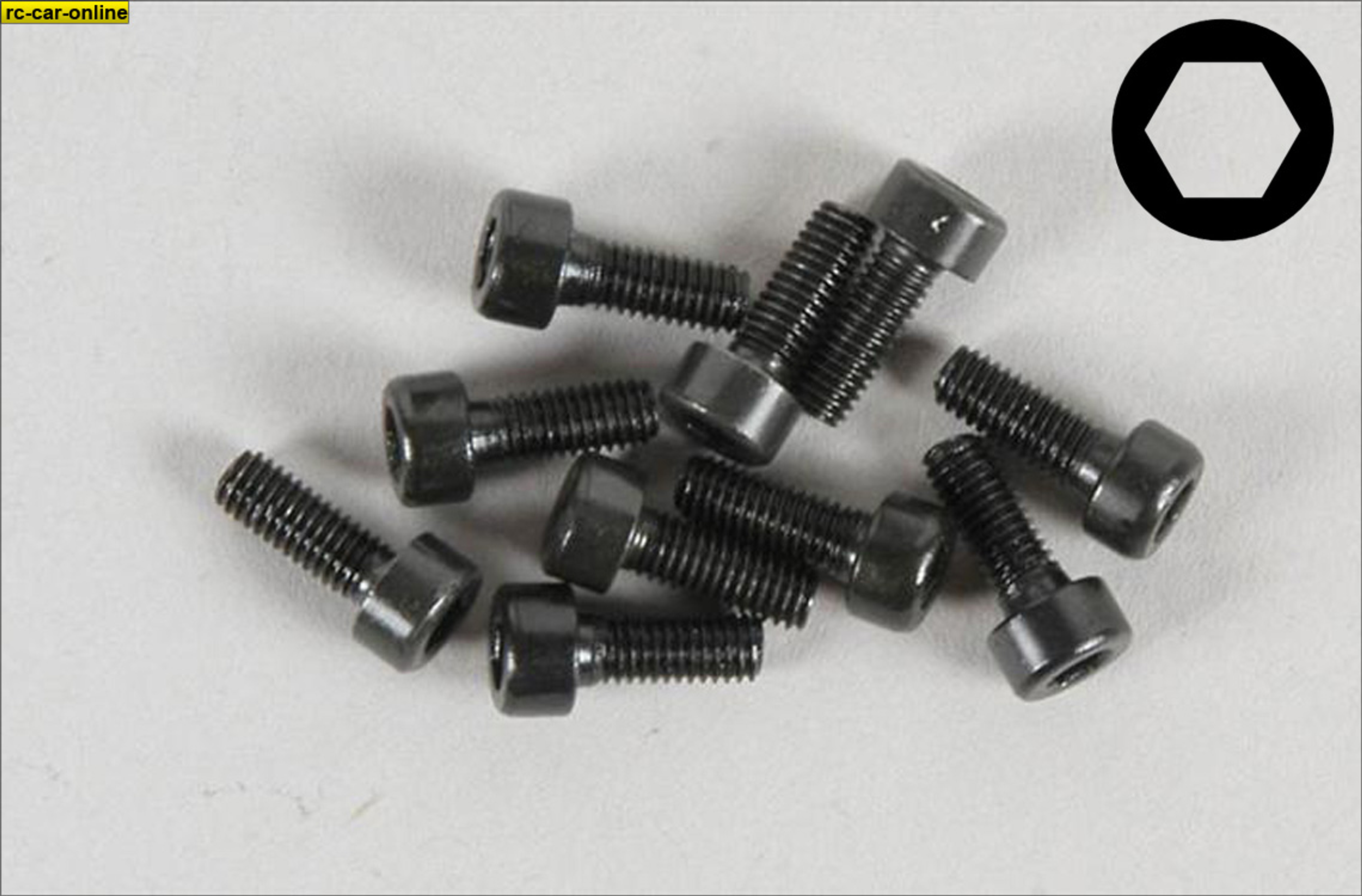 6724/08 FG Socket head cap screws M3x8 mm, 10 pieces