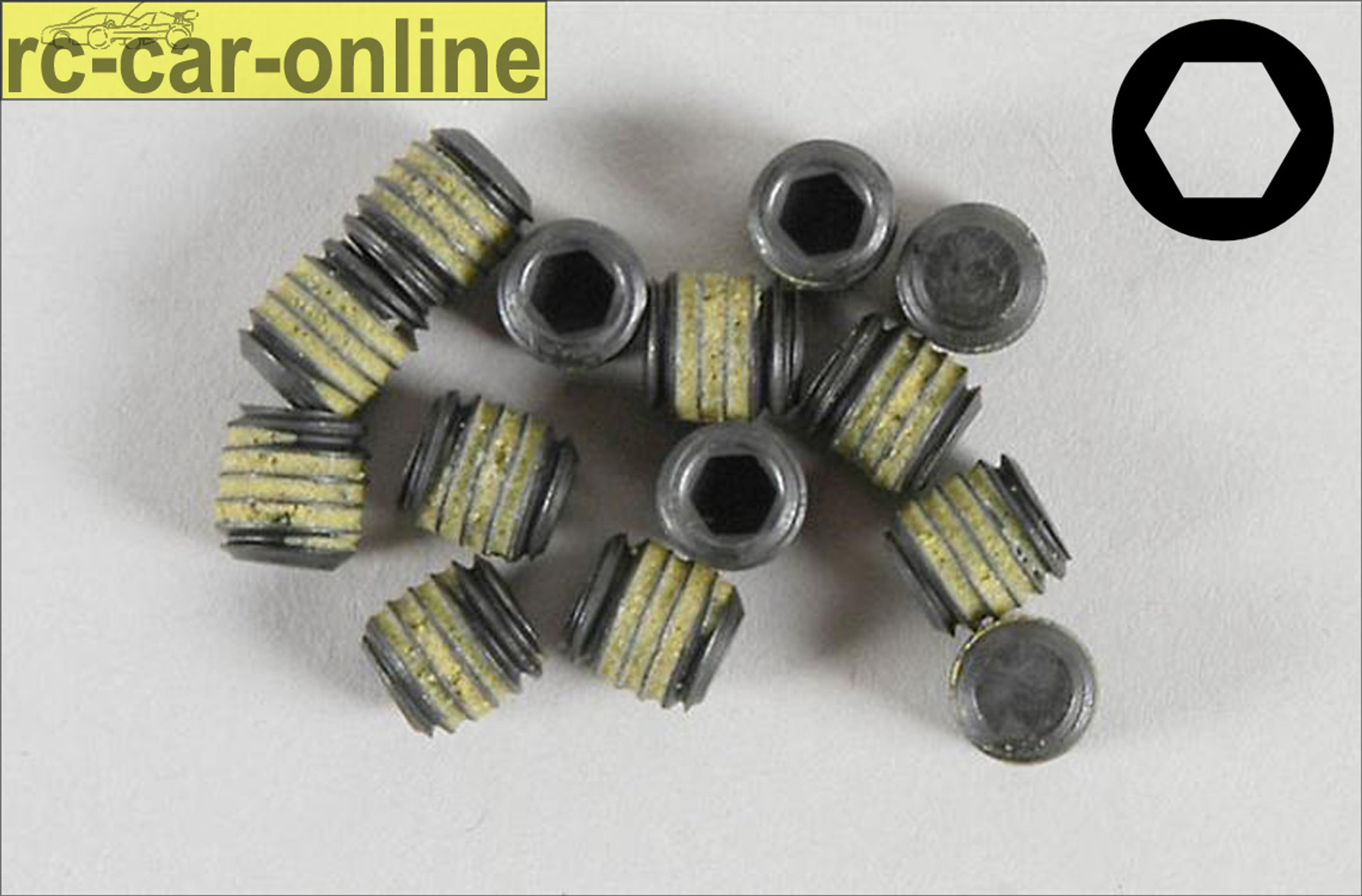 6733/61 FG Allen headless pin w. safety device M6x6 mm, 15 pieces 6733/61 FG Allen headless pin w. safety device M6x6 mm, 15 pieces