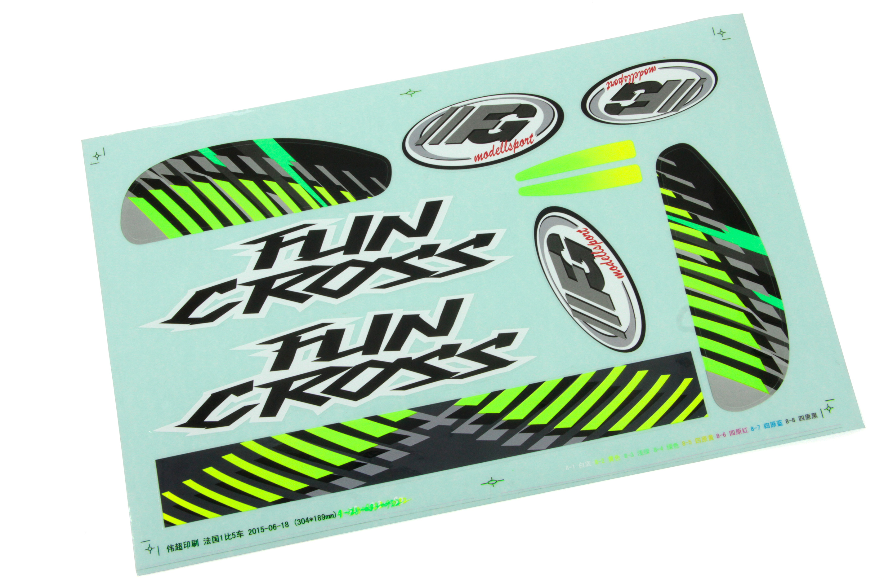 6154/02 FG Fun Cross decal set 6154/02 FG Fun Cross decal set