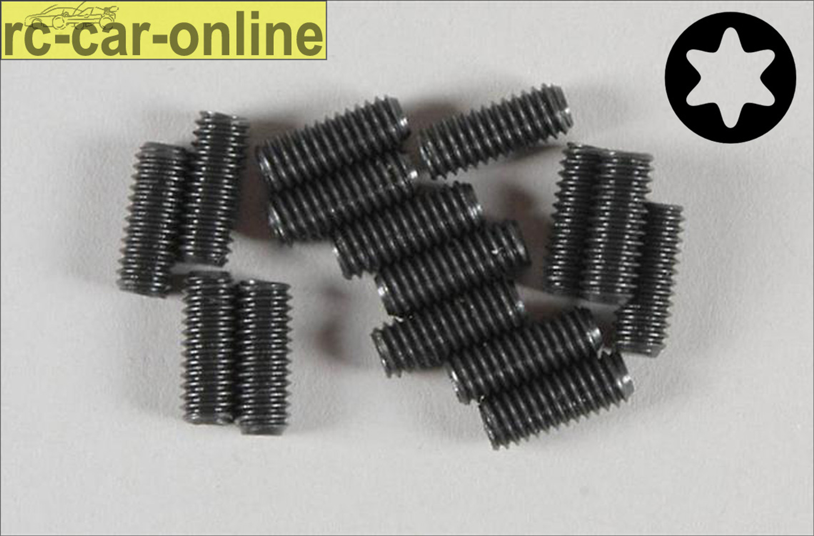 6929/10 FG Grub screw with Torx M4x10 mm, 15 pieces