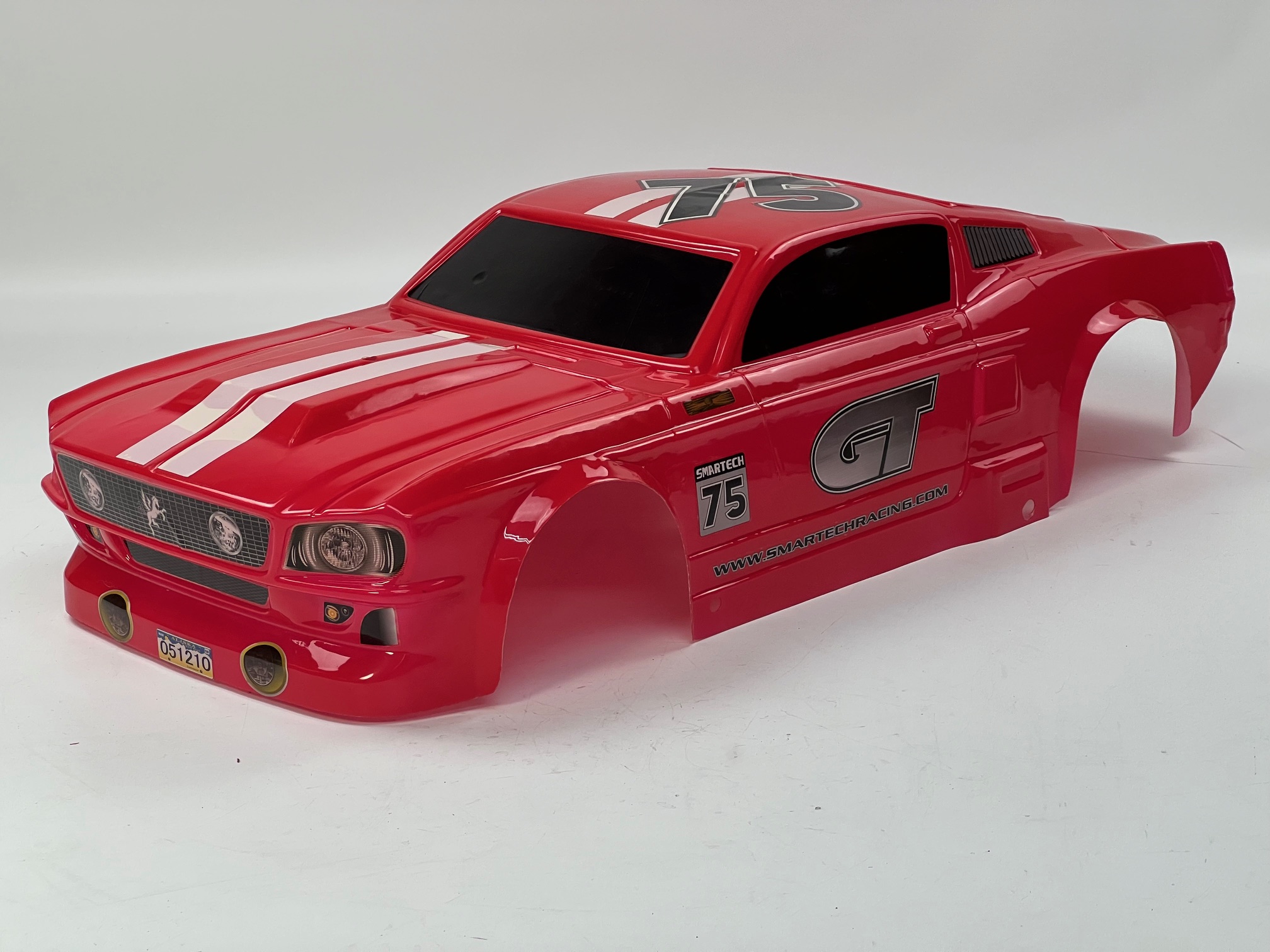 y162 Ford Mustang body 530/535 wheelbase, Pink, damage