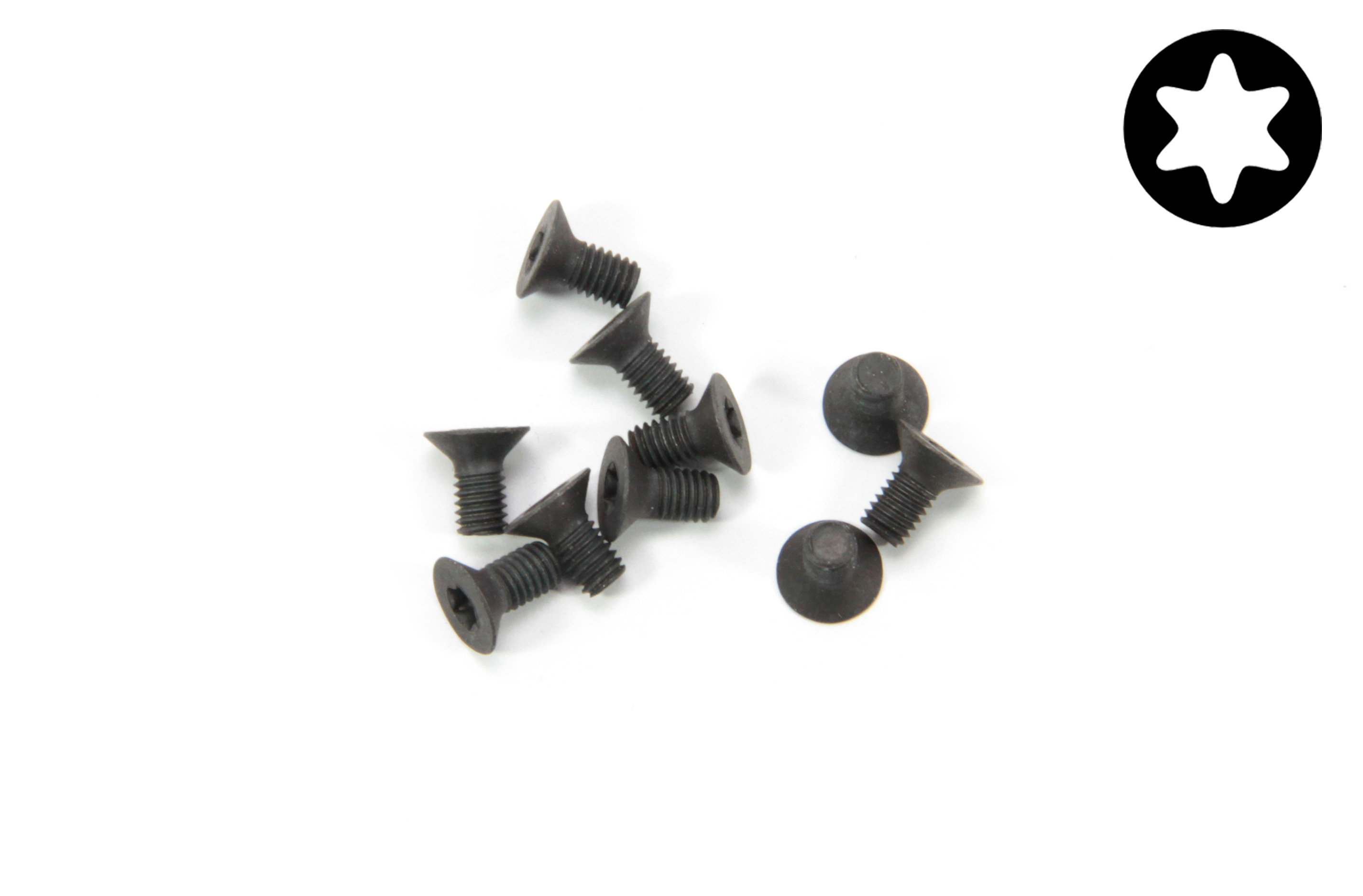 6918/06 FG Countersunk screw with Torx M3 x 6 mm, 10 pieces 6918/06 FG Countersunk screw with Torx M3 x 6 mm, 10 pieces