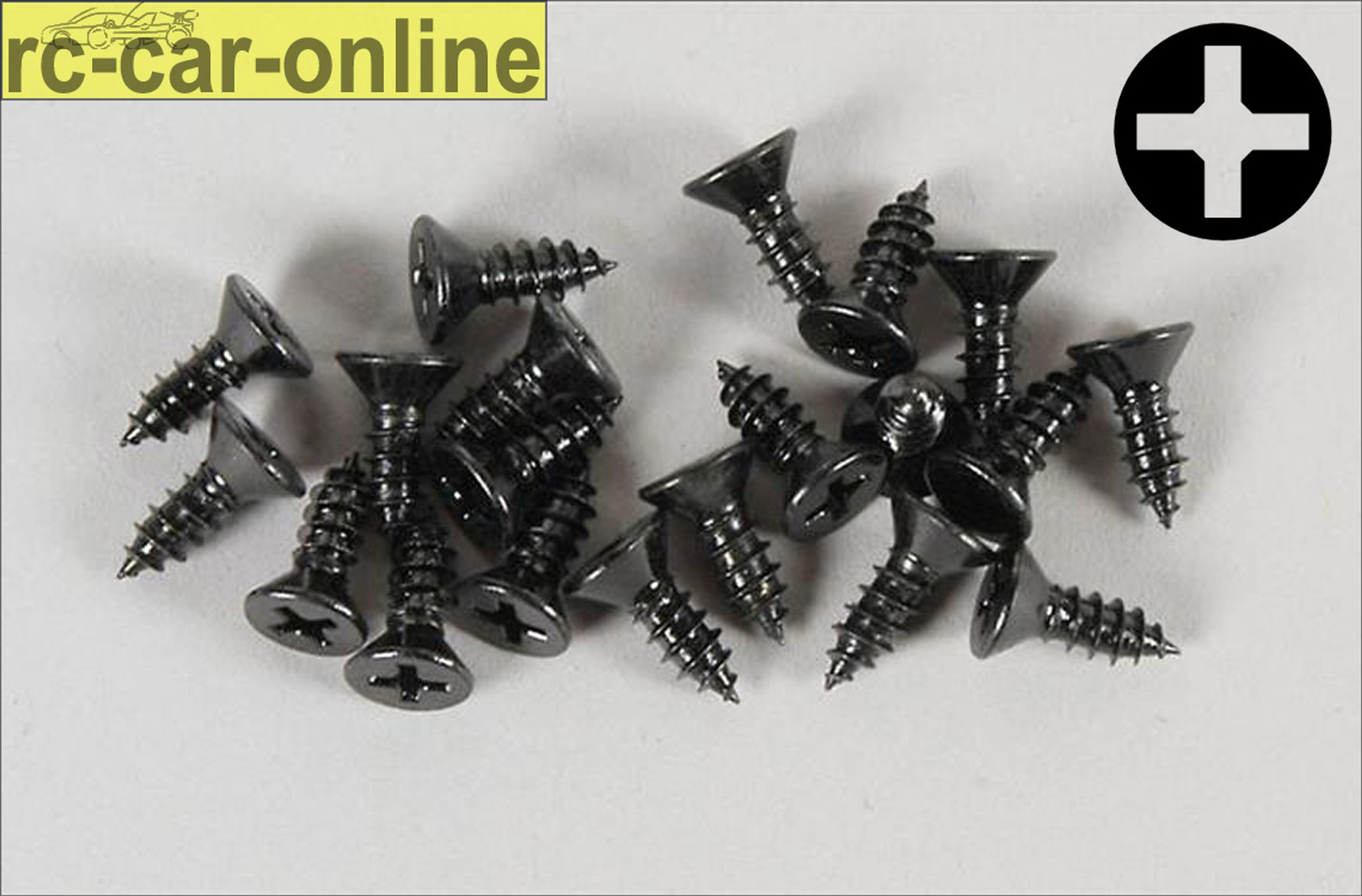 6712/10 FG Countersunk sheet metal screws 4,2x10 mm, 20 pieces