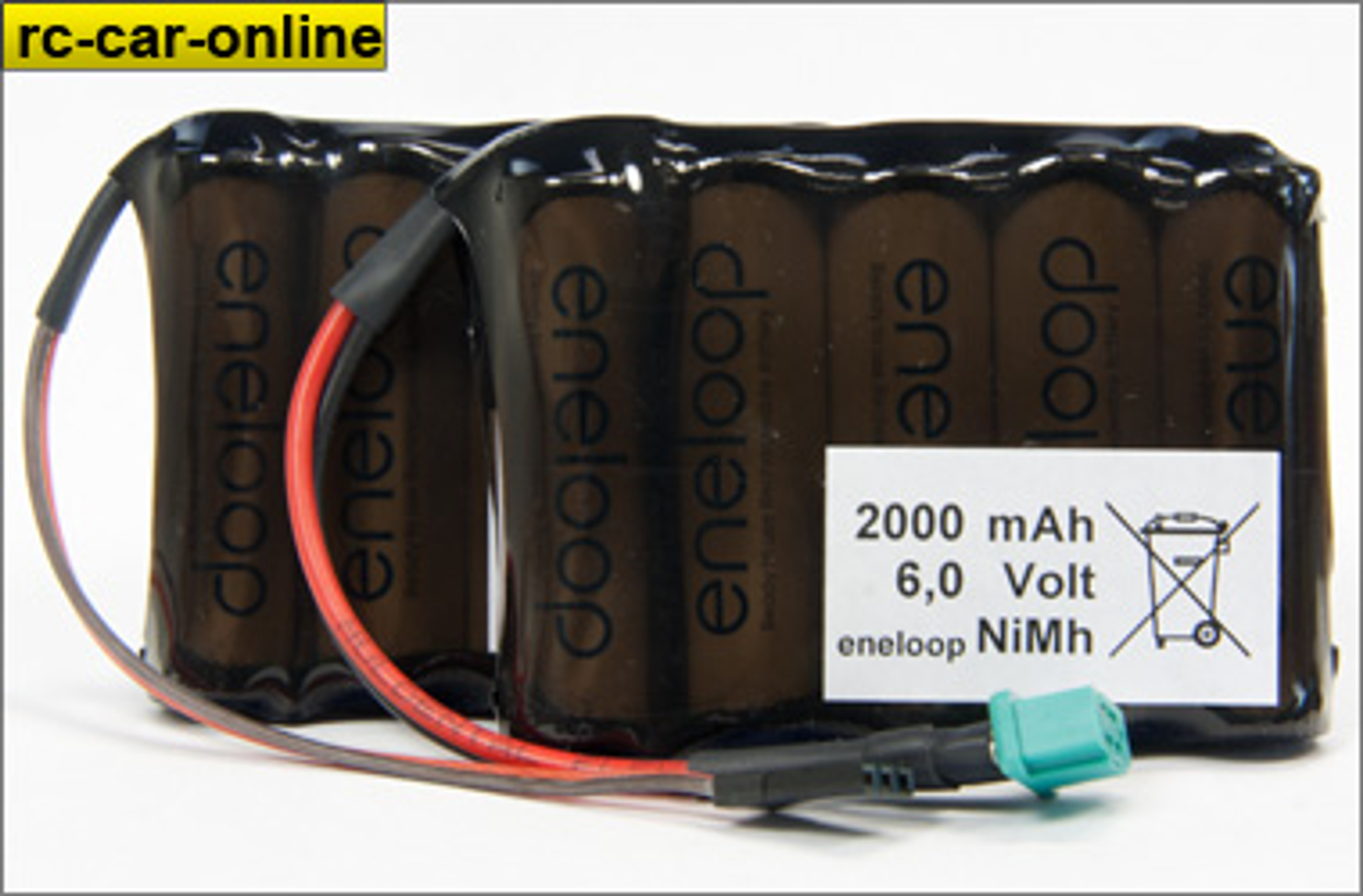 y0662 Sanyo Eneloop receiver battery 2000 mAh NiMh, 1 pce.