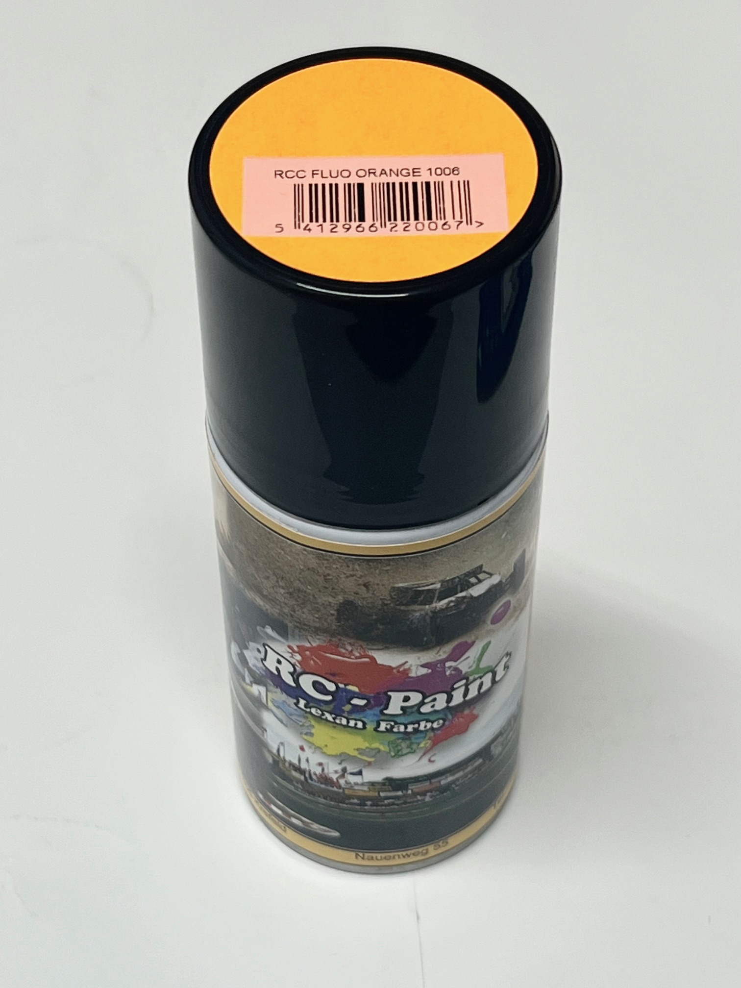 RC1006 RC – Paint Lexan Farbe Fluoreszierend Orange, 1 Sprühdose 150 ml,(Aktion) 4 für 3