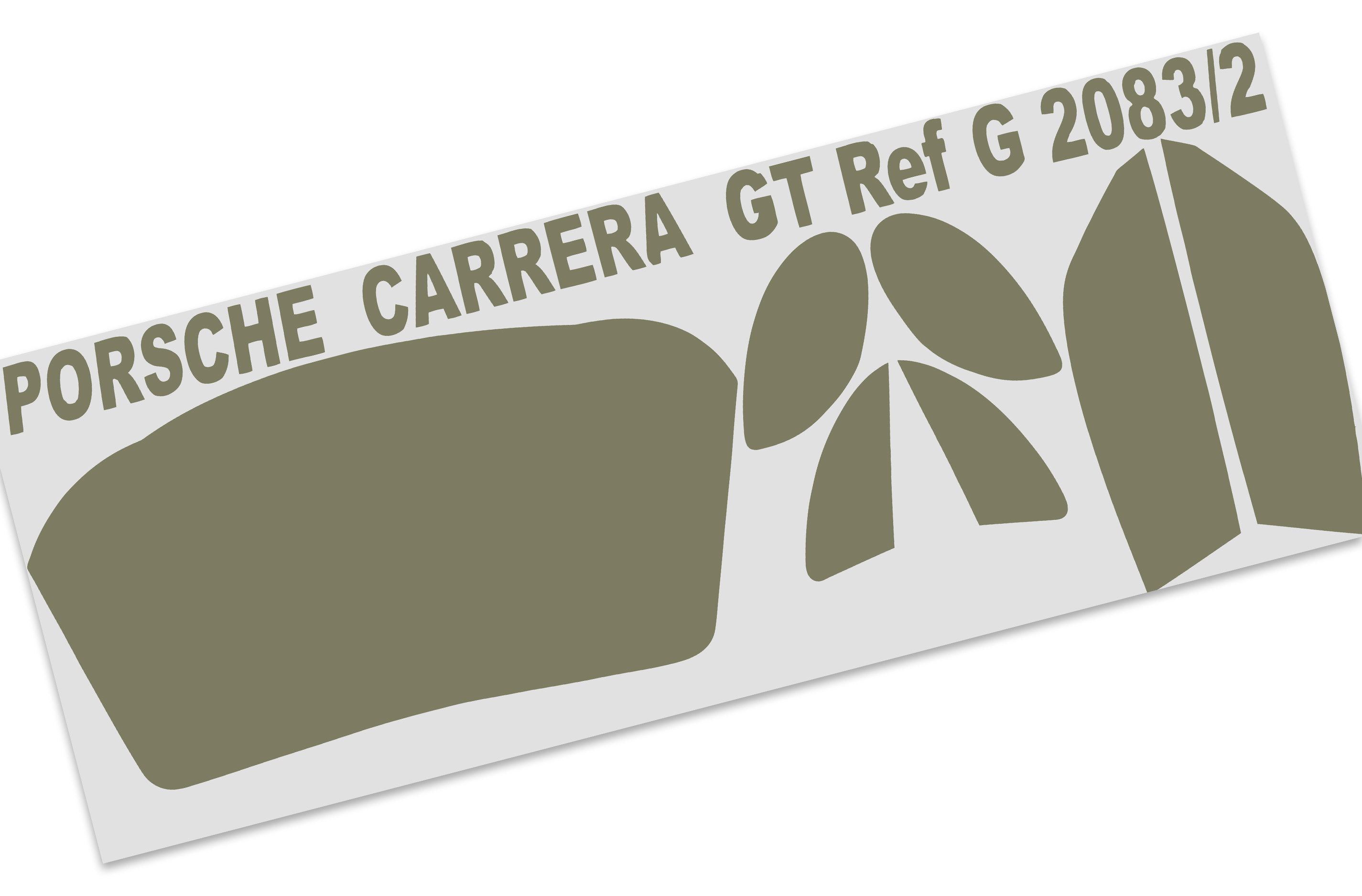 2083/02 FG Window masking stickers Porsche Carrera GT