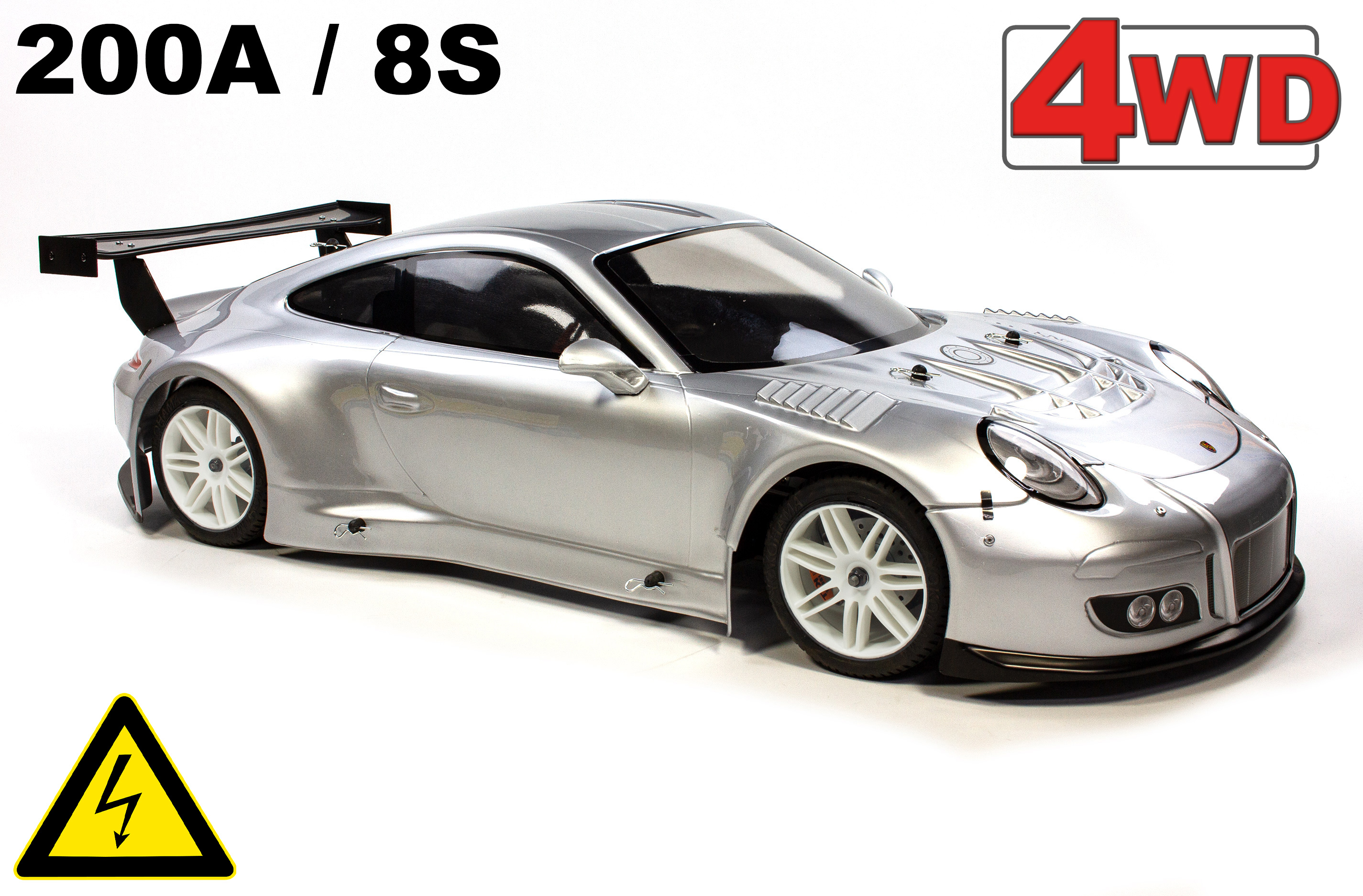 FG Sportsline 4WD-530 Elektro Porsche 911, 530 mm Radstand