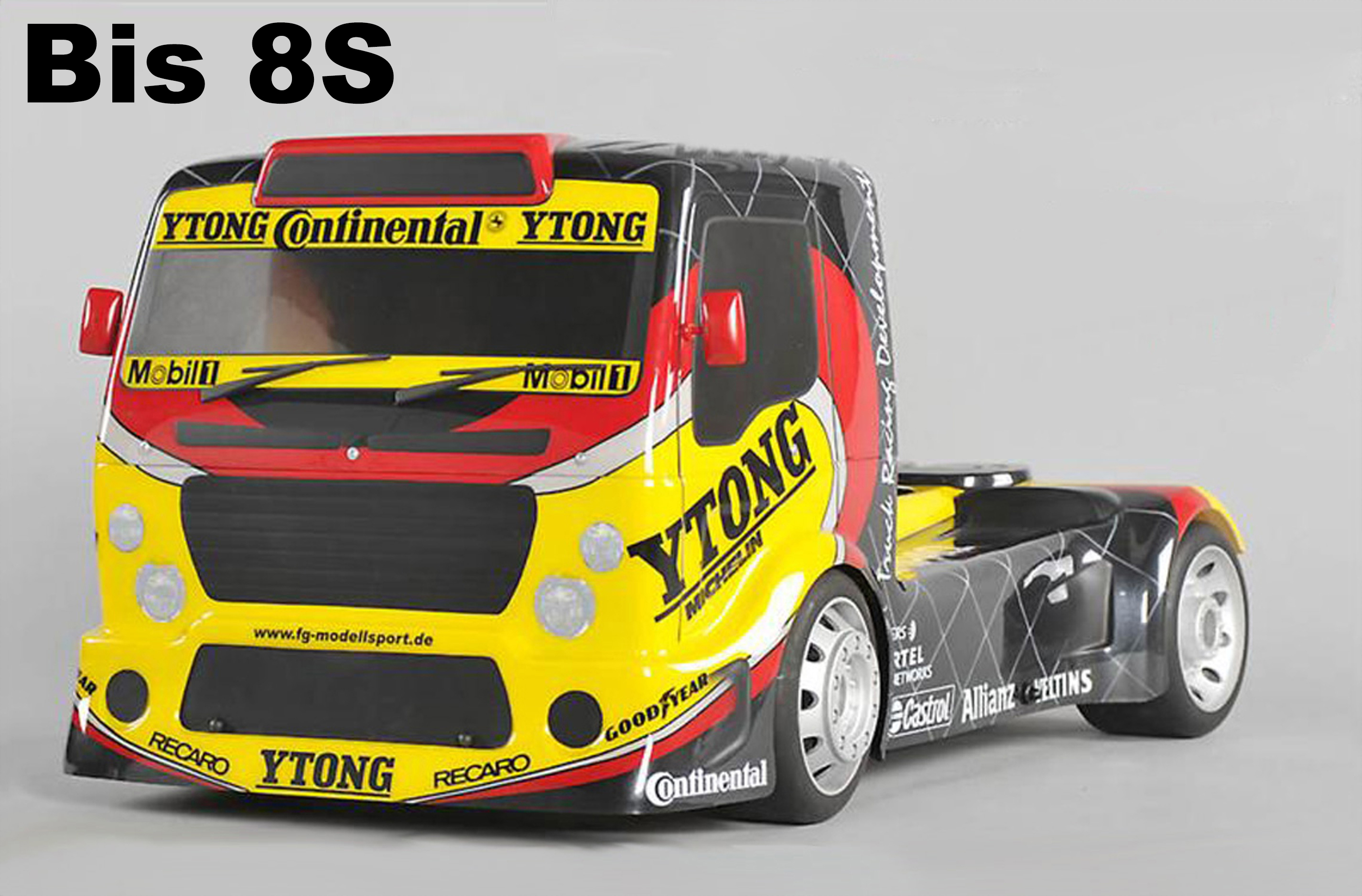 FG Sportsline 4WD-530E Elektro mit FG Team Truck Karosserie bis 200A/8S FG Sportsline 4WD-530E Elektro mit FG Team Truck Karosserie bis 200A/8S