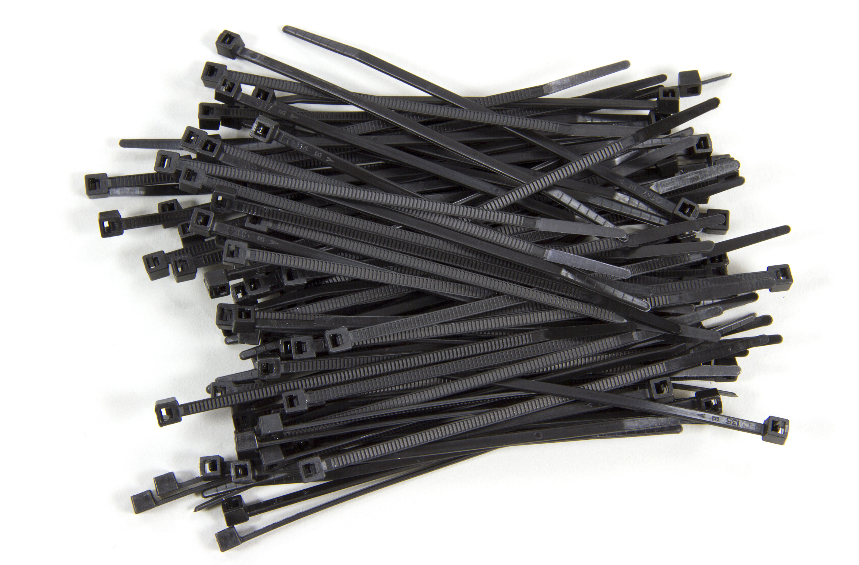 6565/10 FG Cable ties black 2,5x100mm - 50pcs.