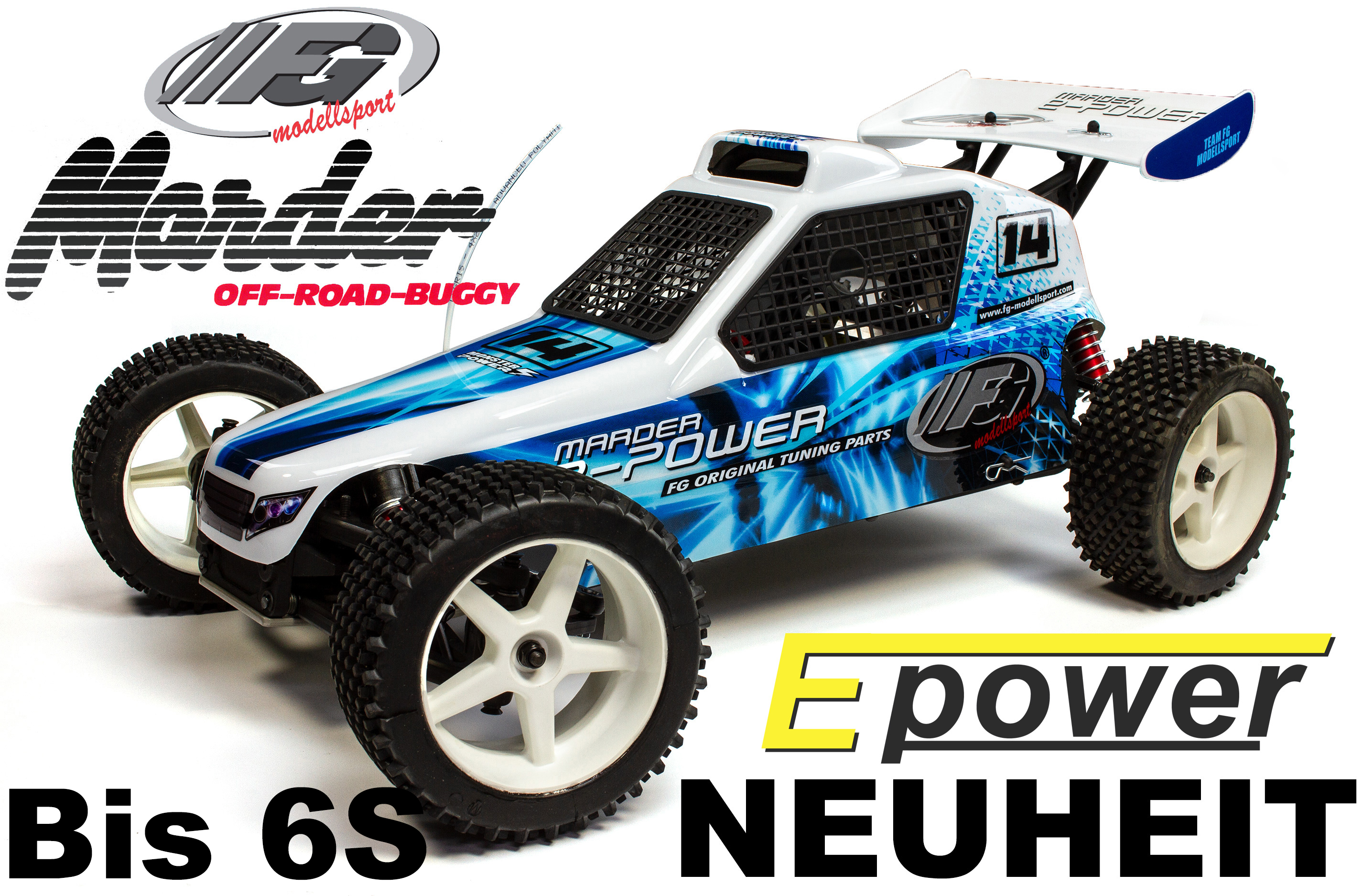 6000E FG Marder E 2WD mit Brushless Motor und Brushless Regler 150A 6000E FG Marder E 2WD mit Brushless Motor und Brushless Regler 150A