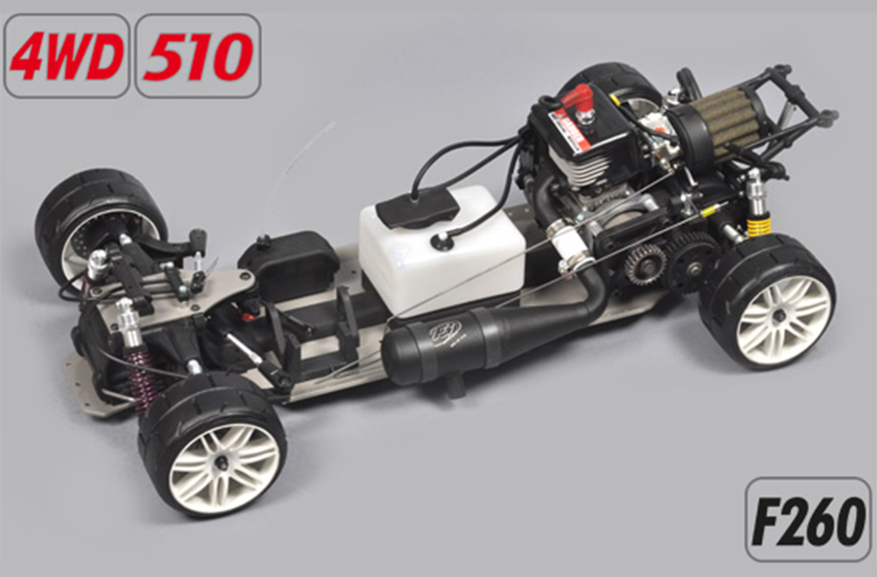 154200 FG Sportsline 4WD 510er Radstand, F-260 Motor 154200 FG Sportsline 4WD 510er Radstand, F-260 Motor