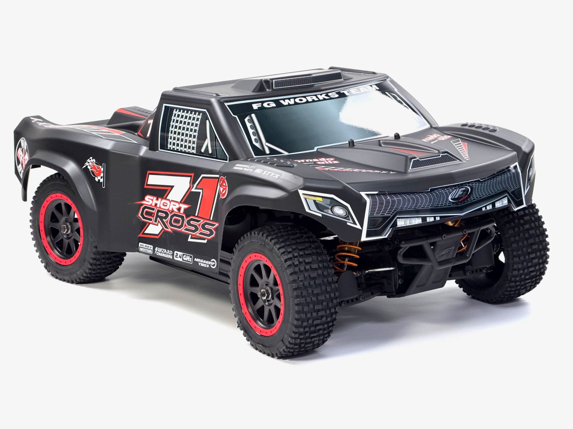 68200ER FG Short Cross 4WD, RTR, inkl. 160A Regler + 1100KV Motor und lackierter Karosse