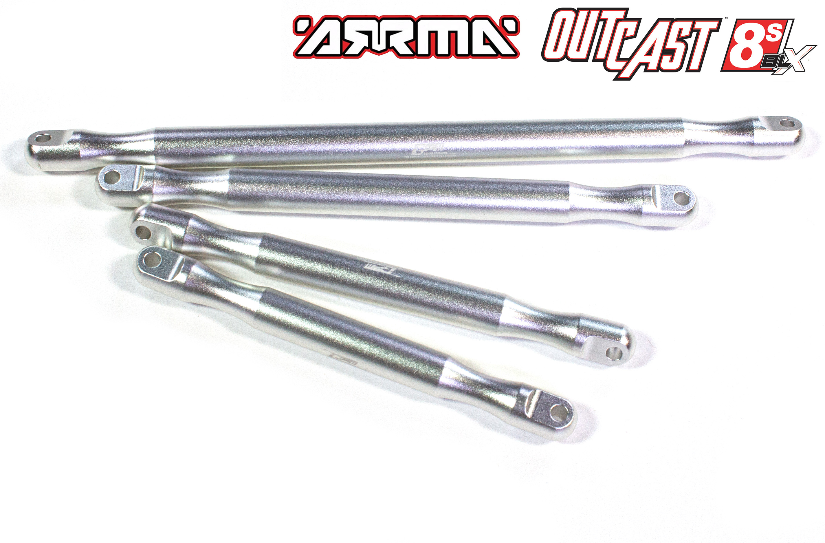 MAOX025 GPM chassis struts for Arrma Outcast 8S Vers.2