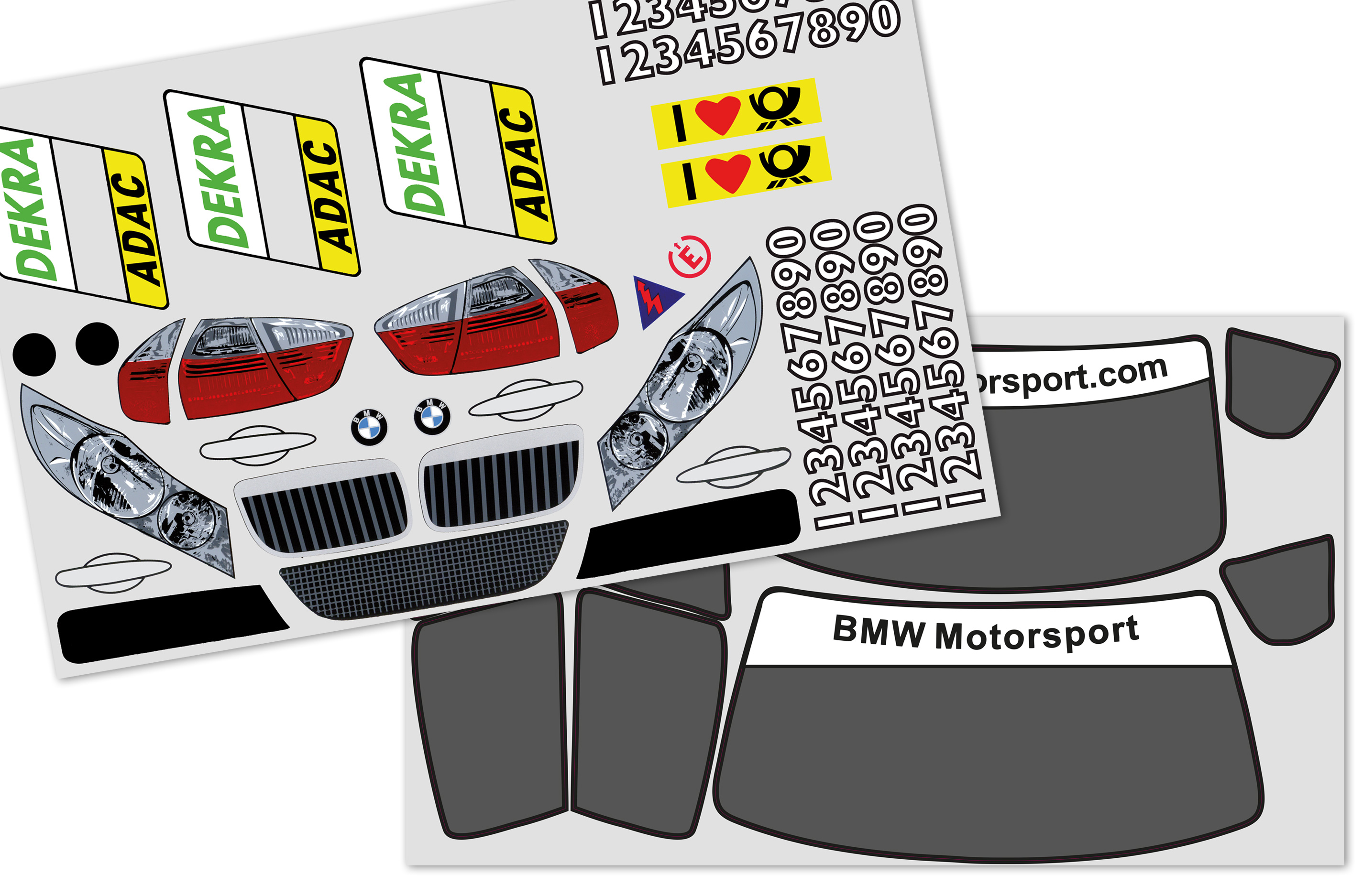 y1329 Vehicle Decals BMW 320si WTCC y1329 Vehicle Decals BMW 320si WTCC