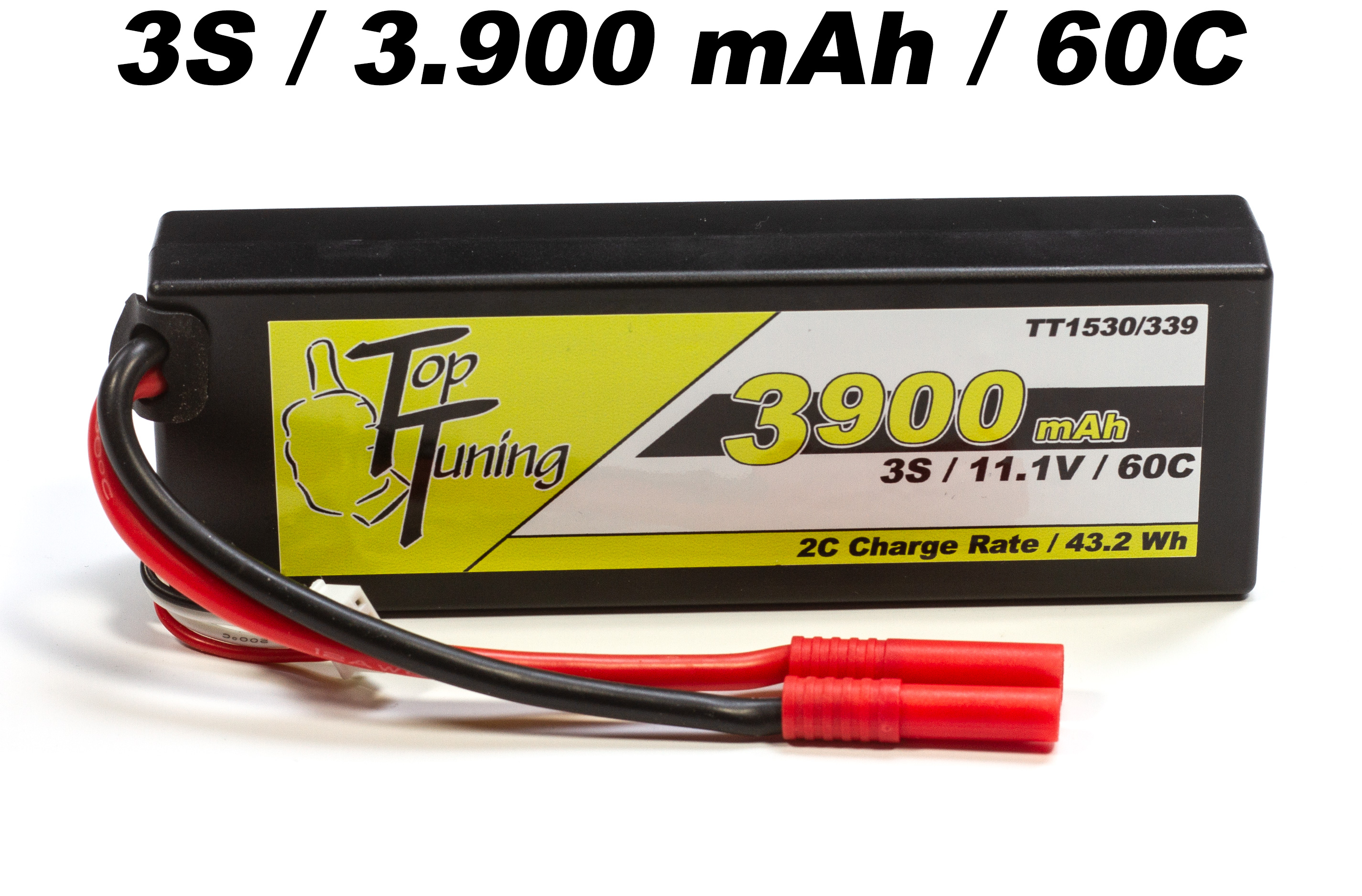 TT1530/339 Top Tuning 3900 mAh LiPo battery 3S, 11,1V