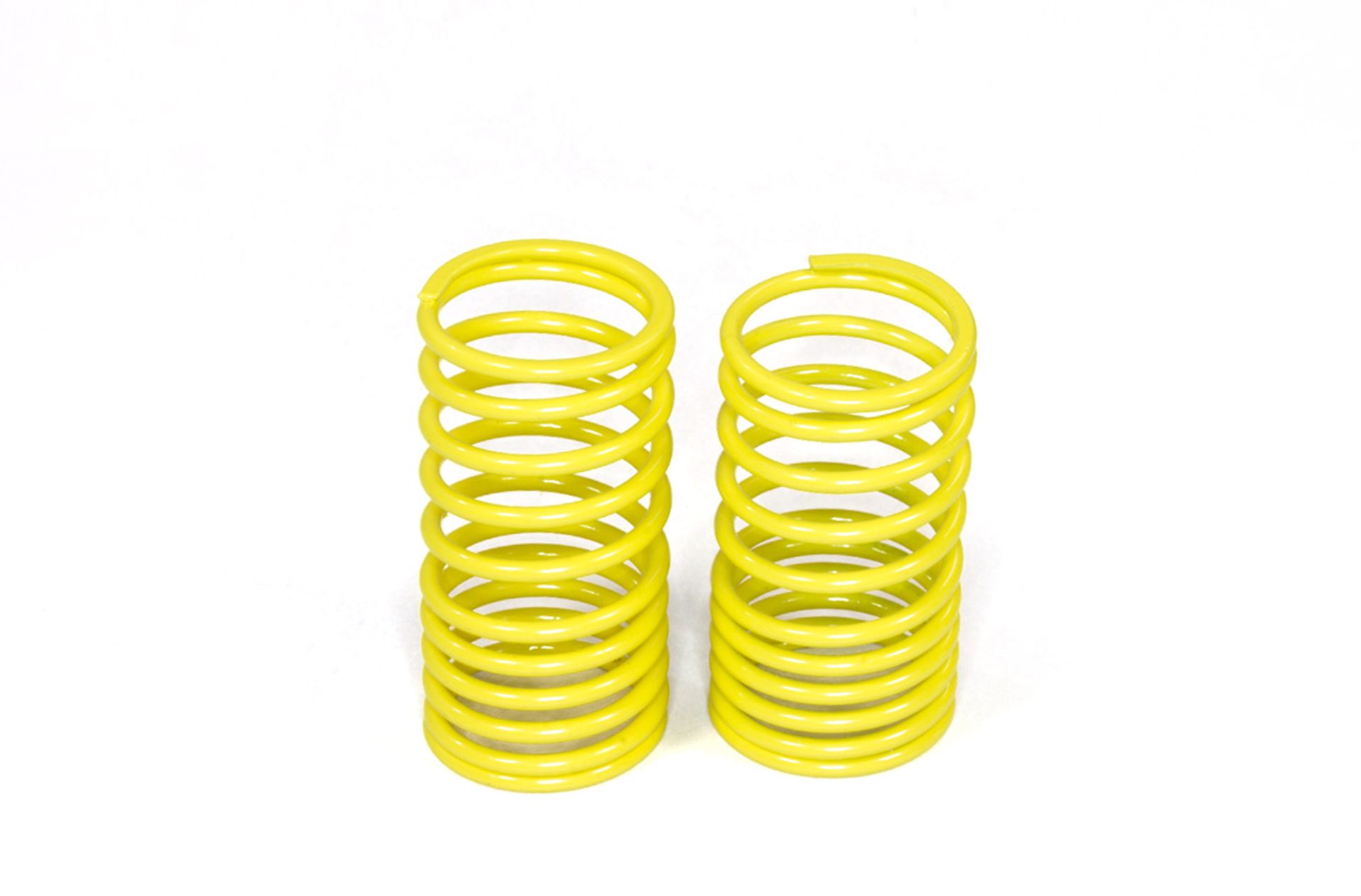 y0322/01 Dirt-Spring M1 gelbe Stoßdämpferfeder 2,1 x 50 mm, Durchmesser 21 mm, 1 Paar