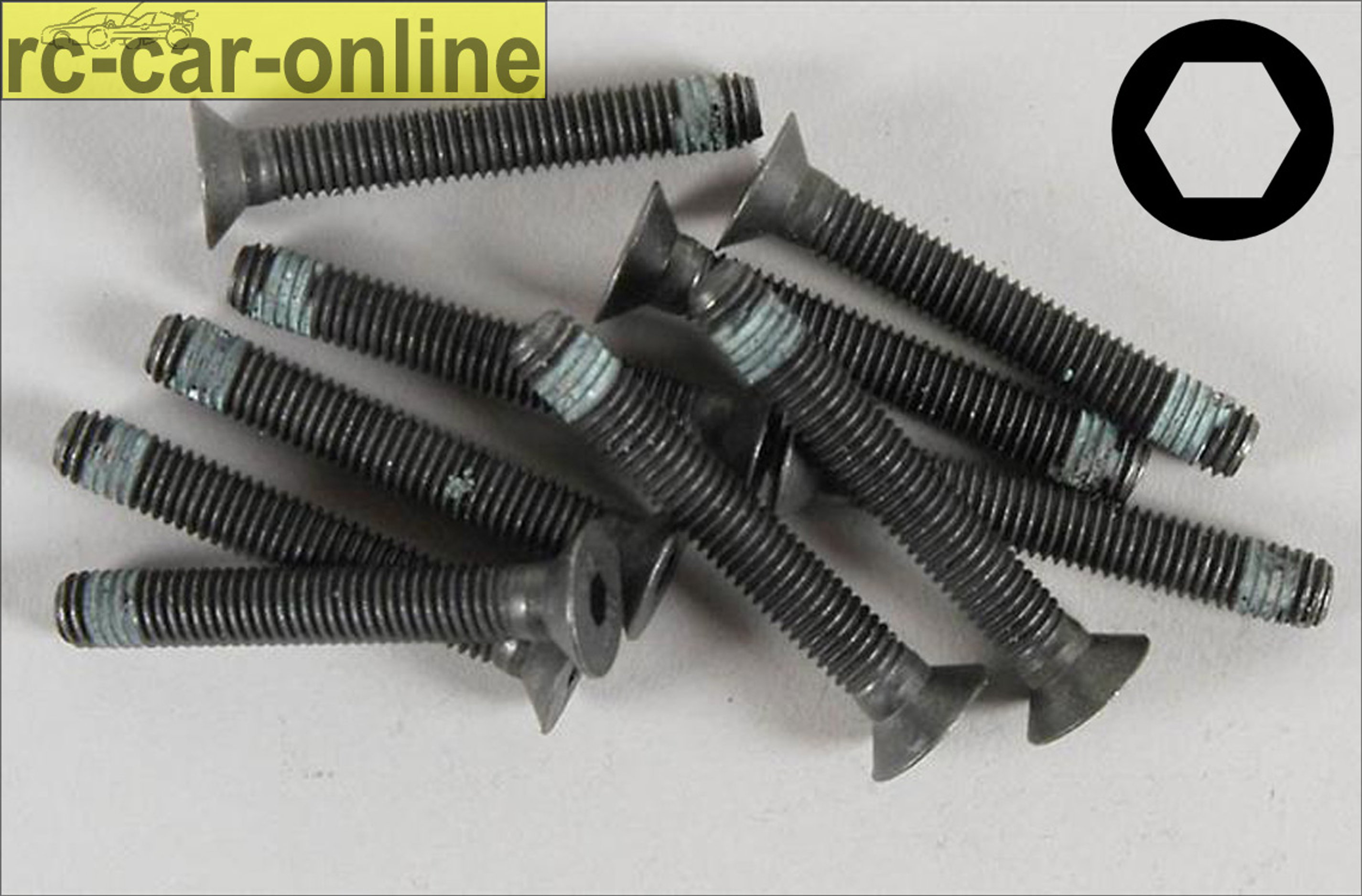 6722/36 FG Countersunk screw with safety device M5x35 mm, 10 pieces