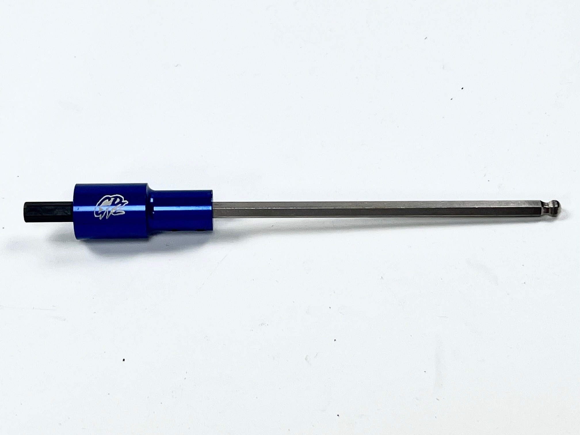 y201 Starter shaft with freewheel bearing for cordless screwdriver, blue, 1 piece