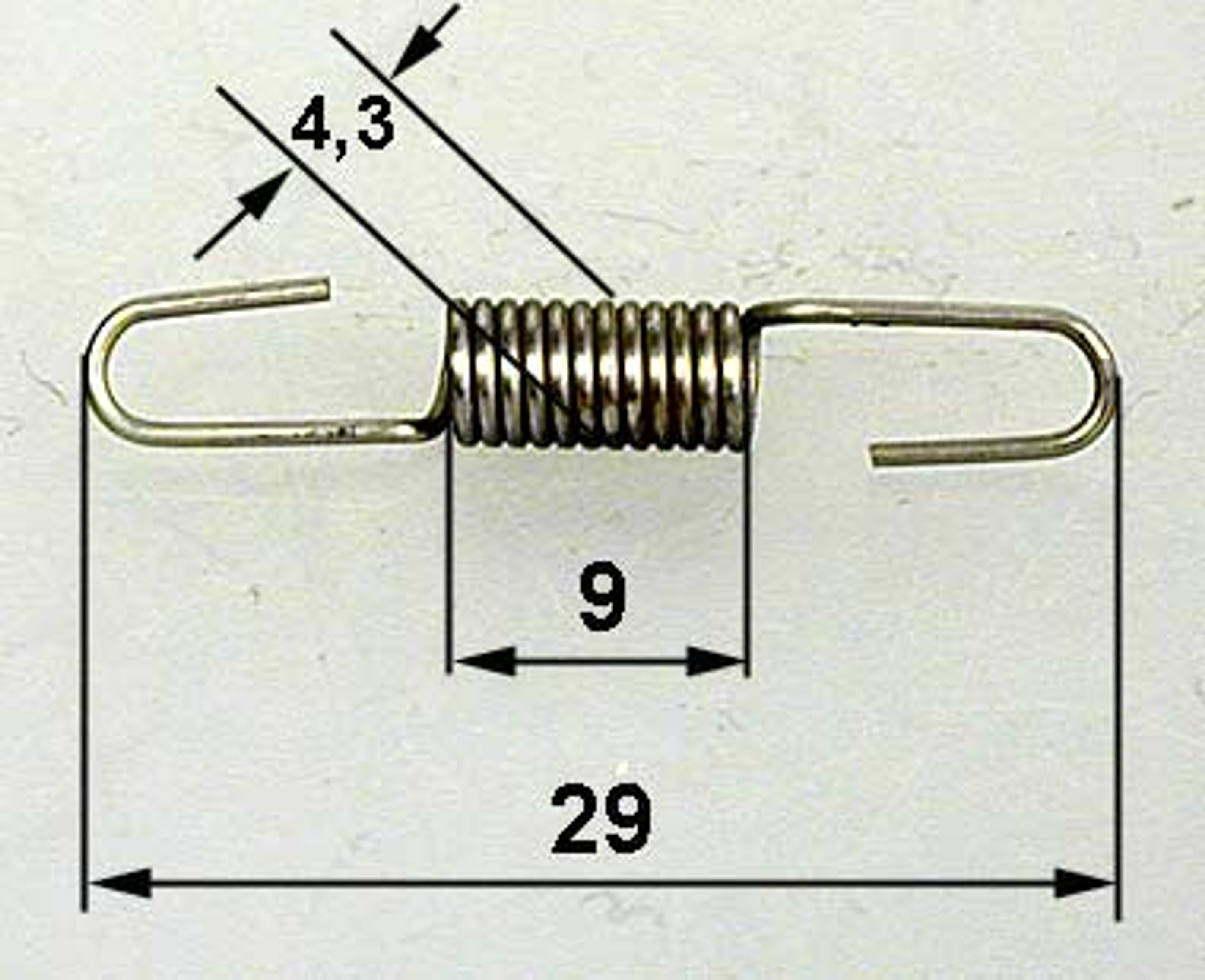 Masterfix replacement spring, y0166 - 2pcs.