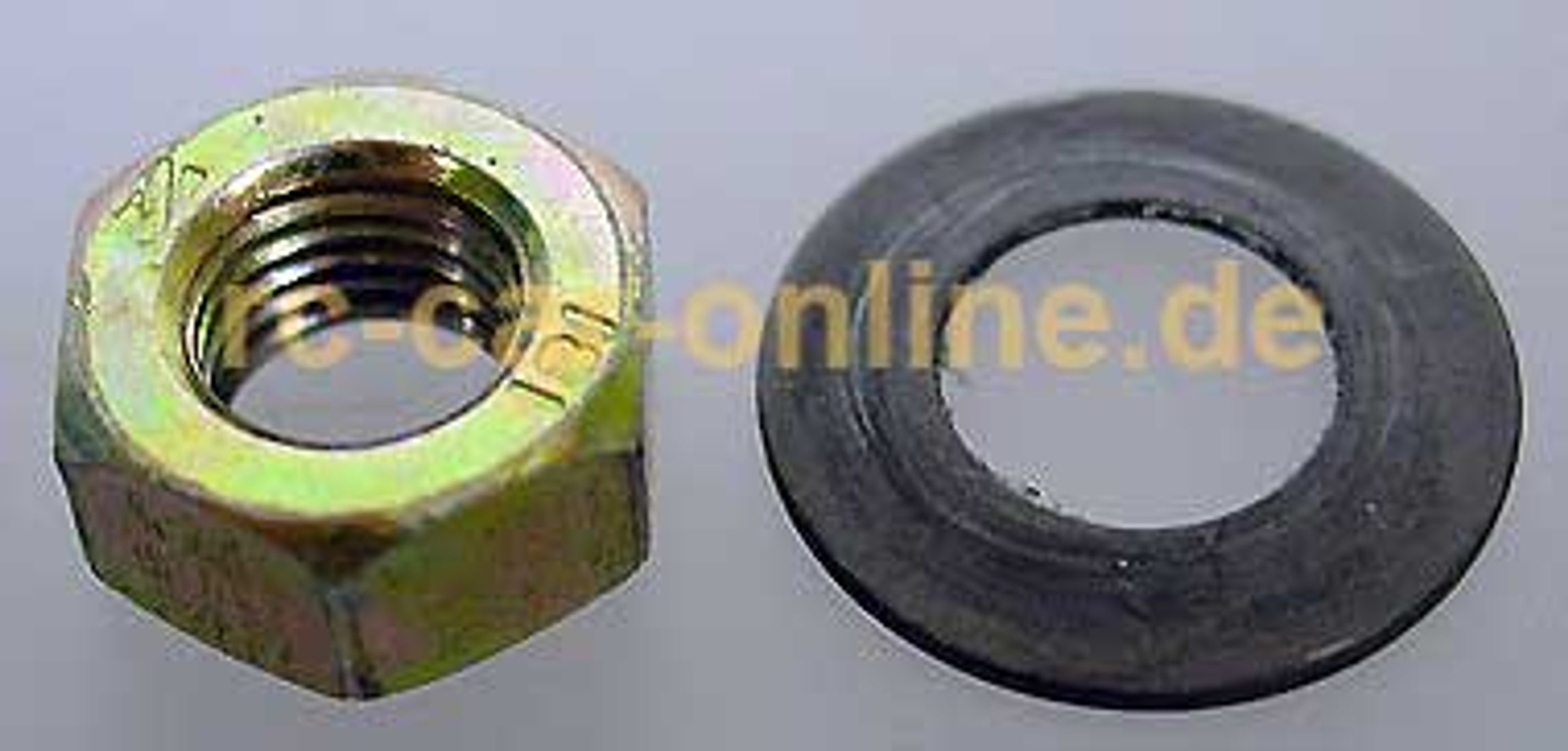 8314 FG Hexagon nut and disk for Solo M8 x 1 - 2pcs.