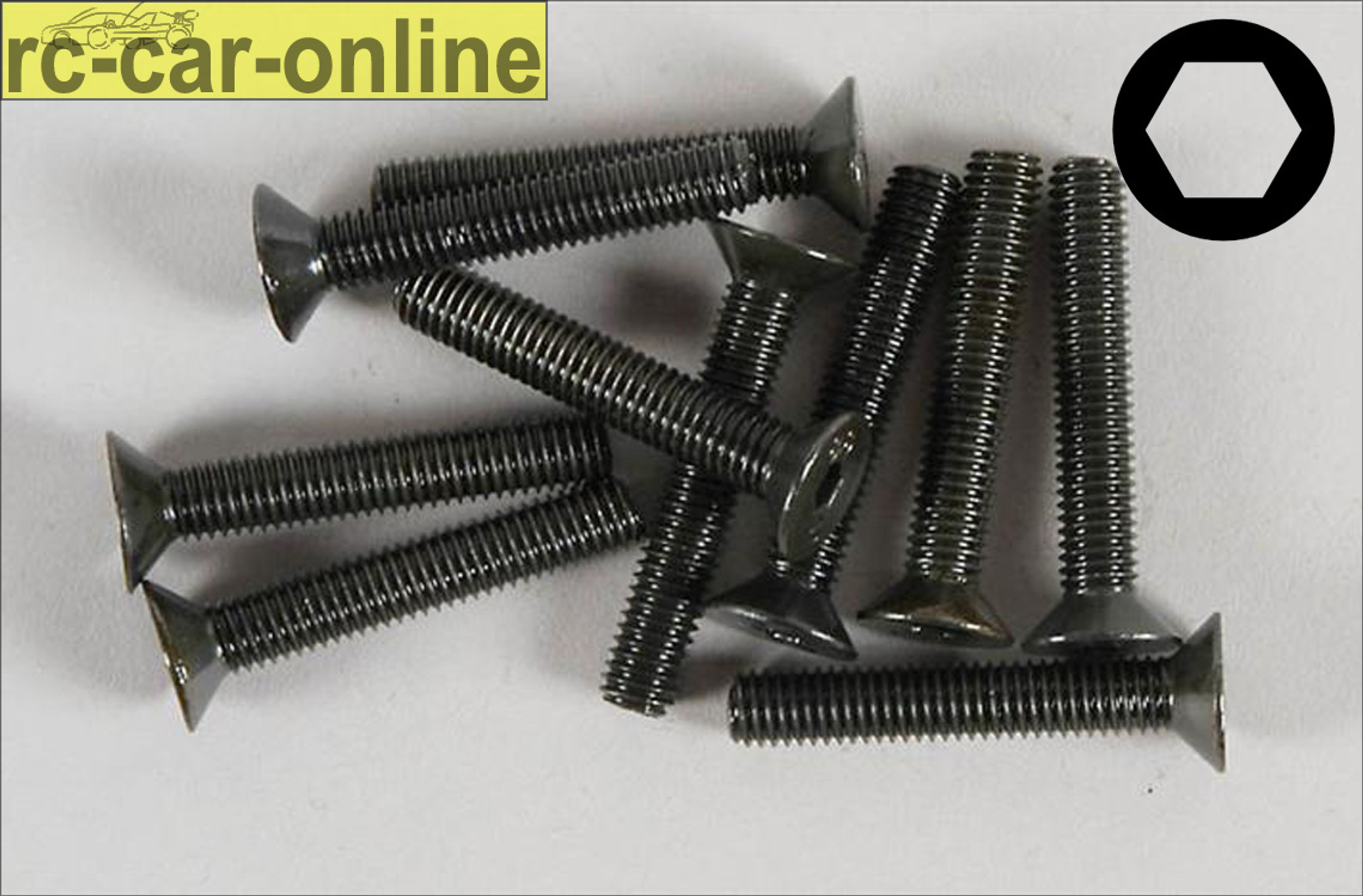 6722/35 FG Countersunk screw M5x35 mm, 10 pieces