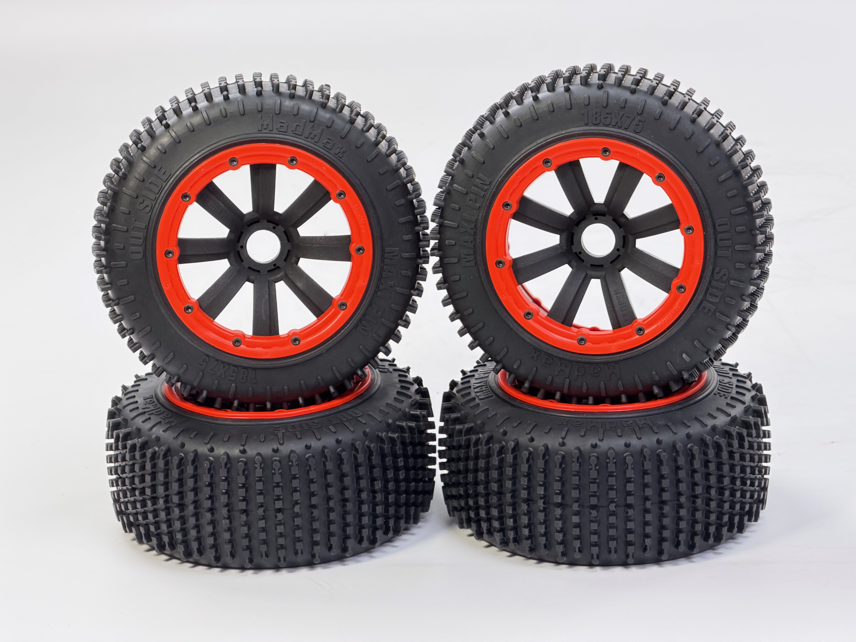 y1445/01 MadMax MAXI PIN Reifen für FG/Smartech & Co (18mm Vierkant)