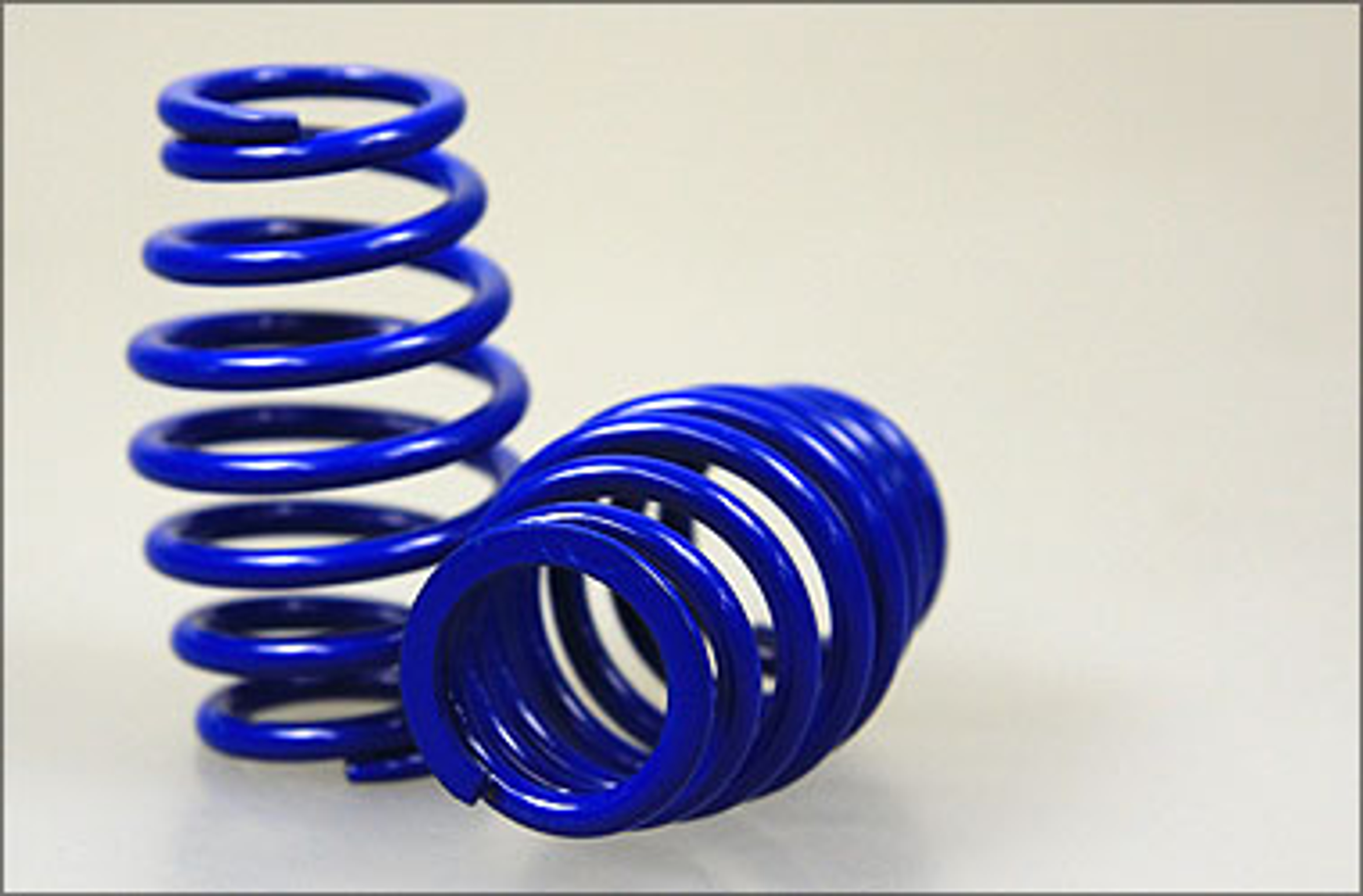 y0501 mf-RaceLine cask shaped springs, blue 2,9 mm, 2 pcs.