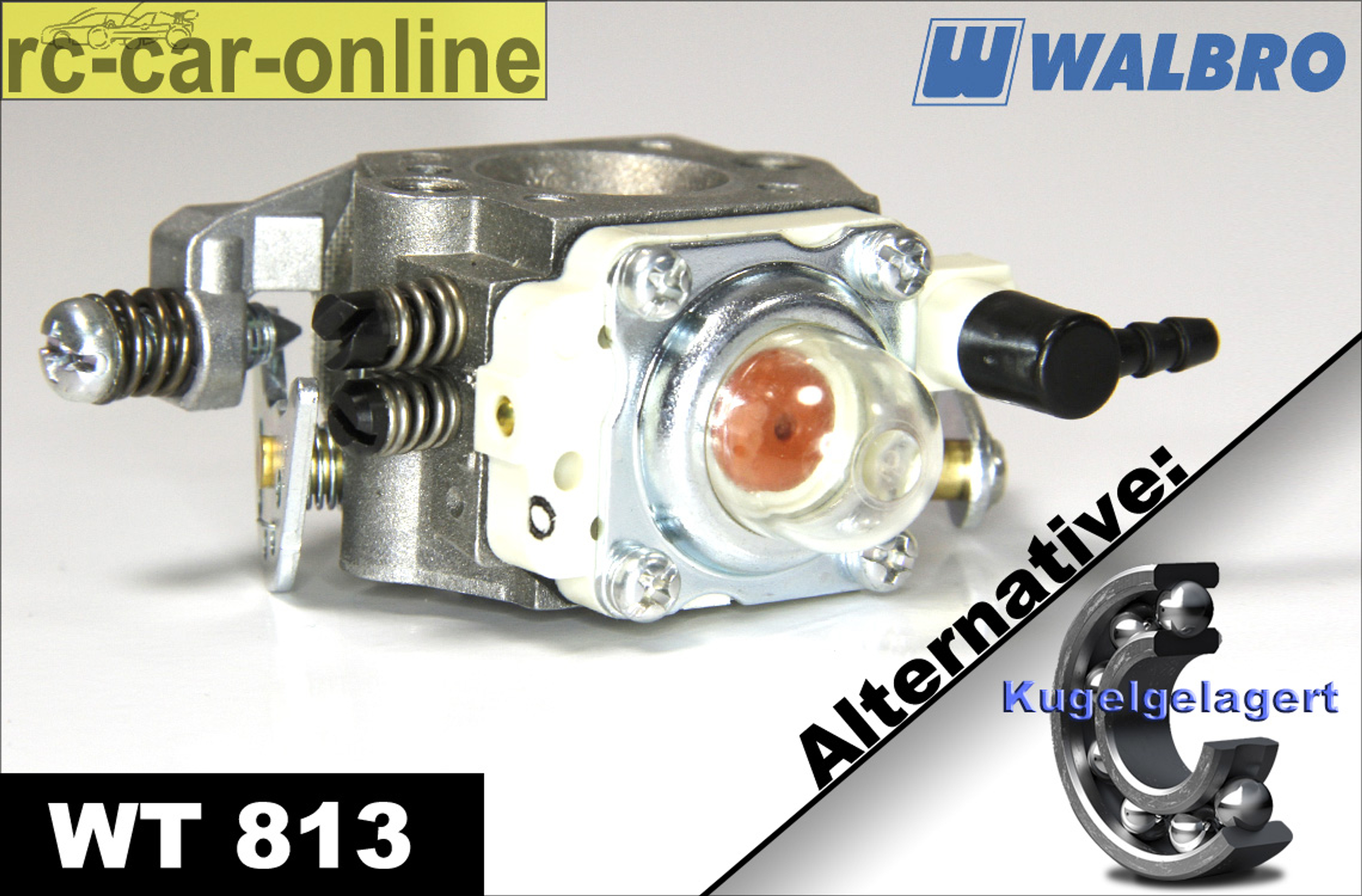 Carburetor Walbro WT 813 normal/ball-raced