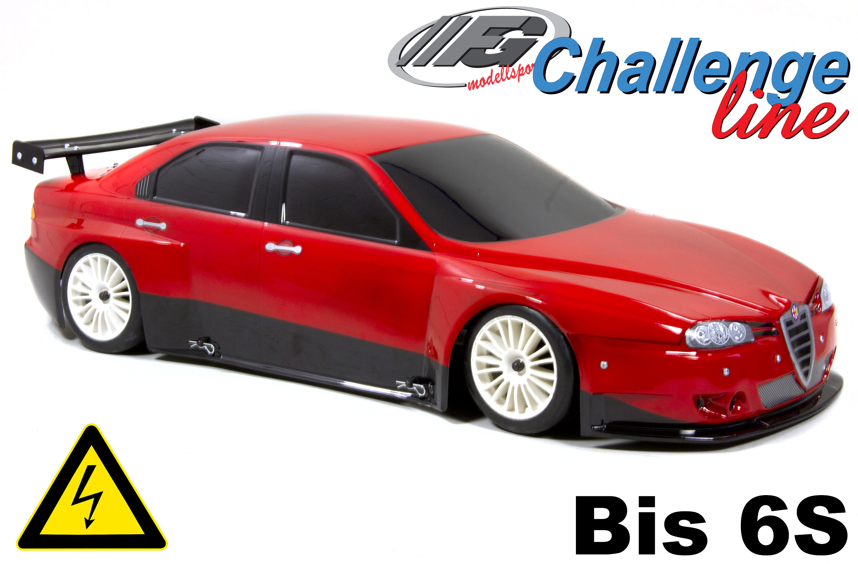Challenge Line 2WD 530E Electric Alfa Romeo 156 incl. ESC + Motor RTR Challenge Line 2WD 530E Electric Alfa Romeo 156 incl. ESC + Motor RTR