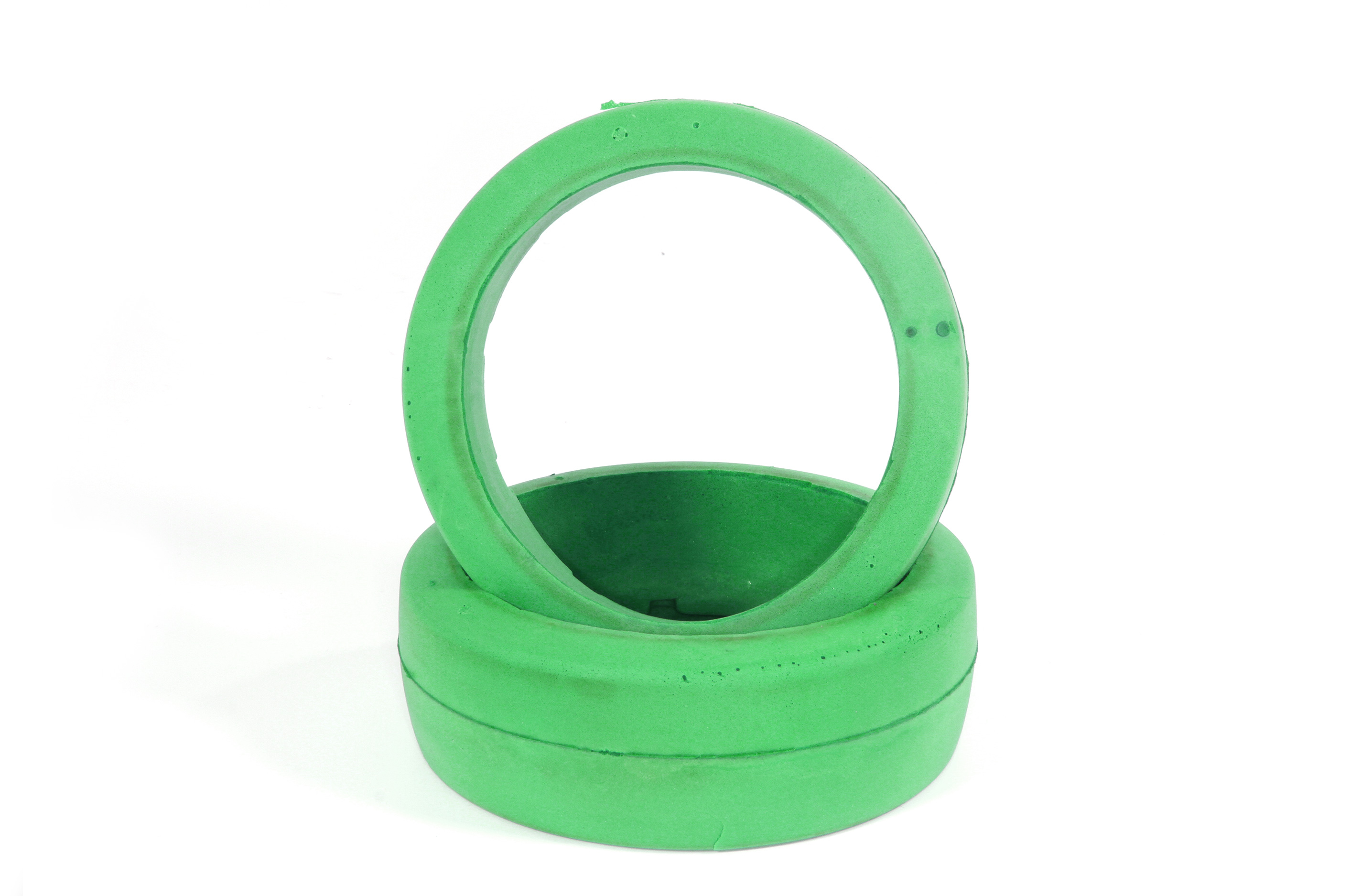y1449 Speziell geformte Reifeneinlagen grün für 170 mm  Ø HPI + Losi - Reifen in 60/75 mm Breite