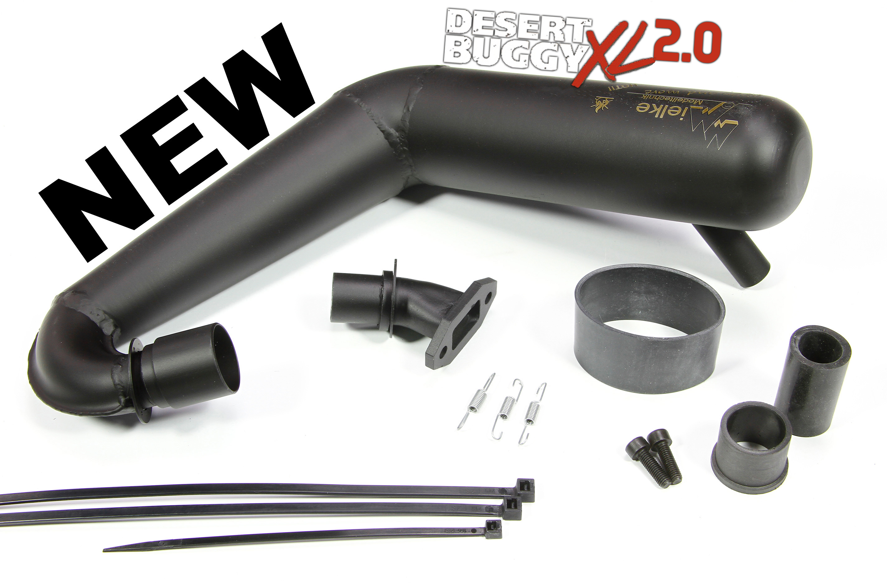 5187/XL2.0 Mielke Losi DBXL 2.0 tuned pipe exhaust system for 26 - 32 cm³