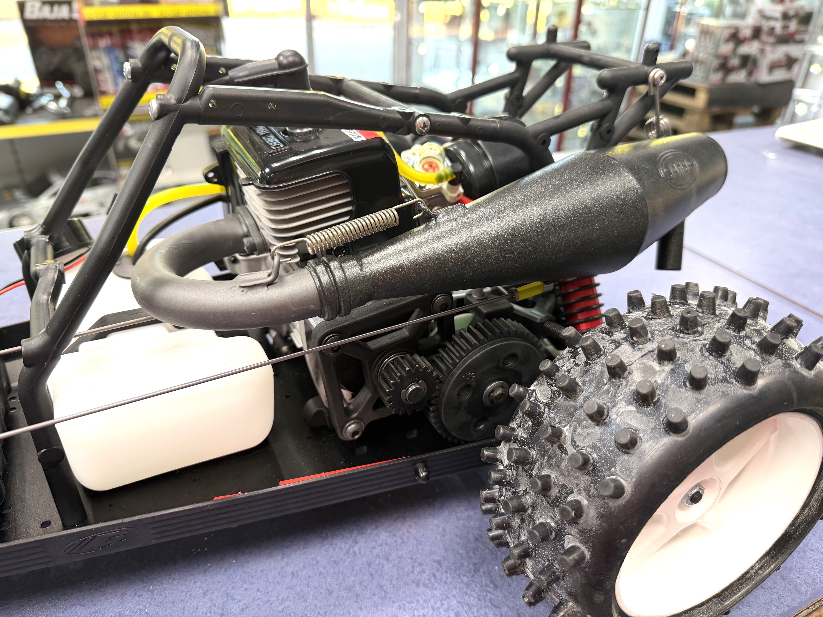 4150/01 Samba Resonanzrohr für FG/Carson Smartech Offroadmodelle 2WD/4WD, Set