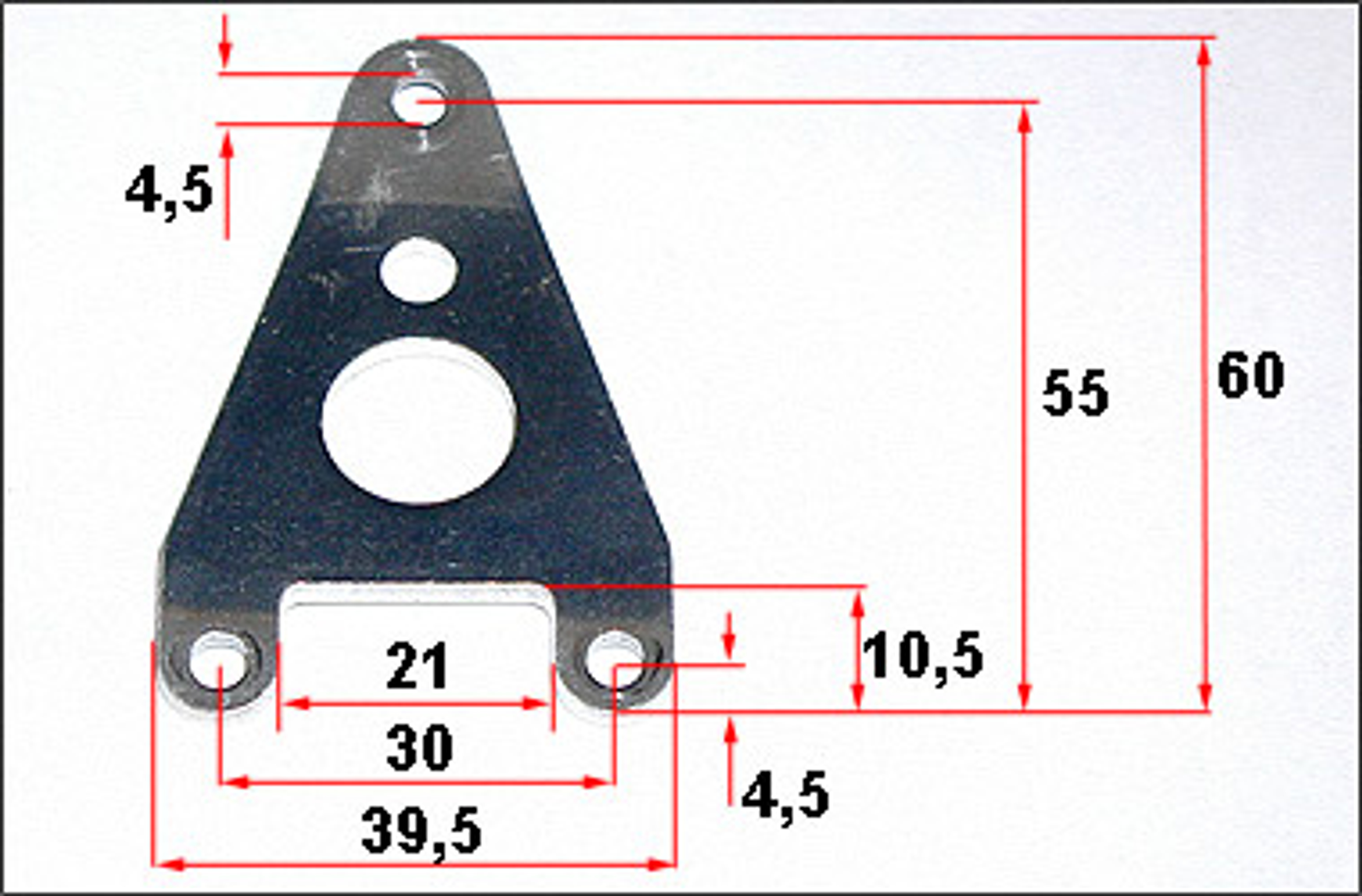 32466 Bearing flange front - 1pce. 32466 Bearing flange front - 1pce.