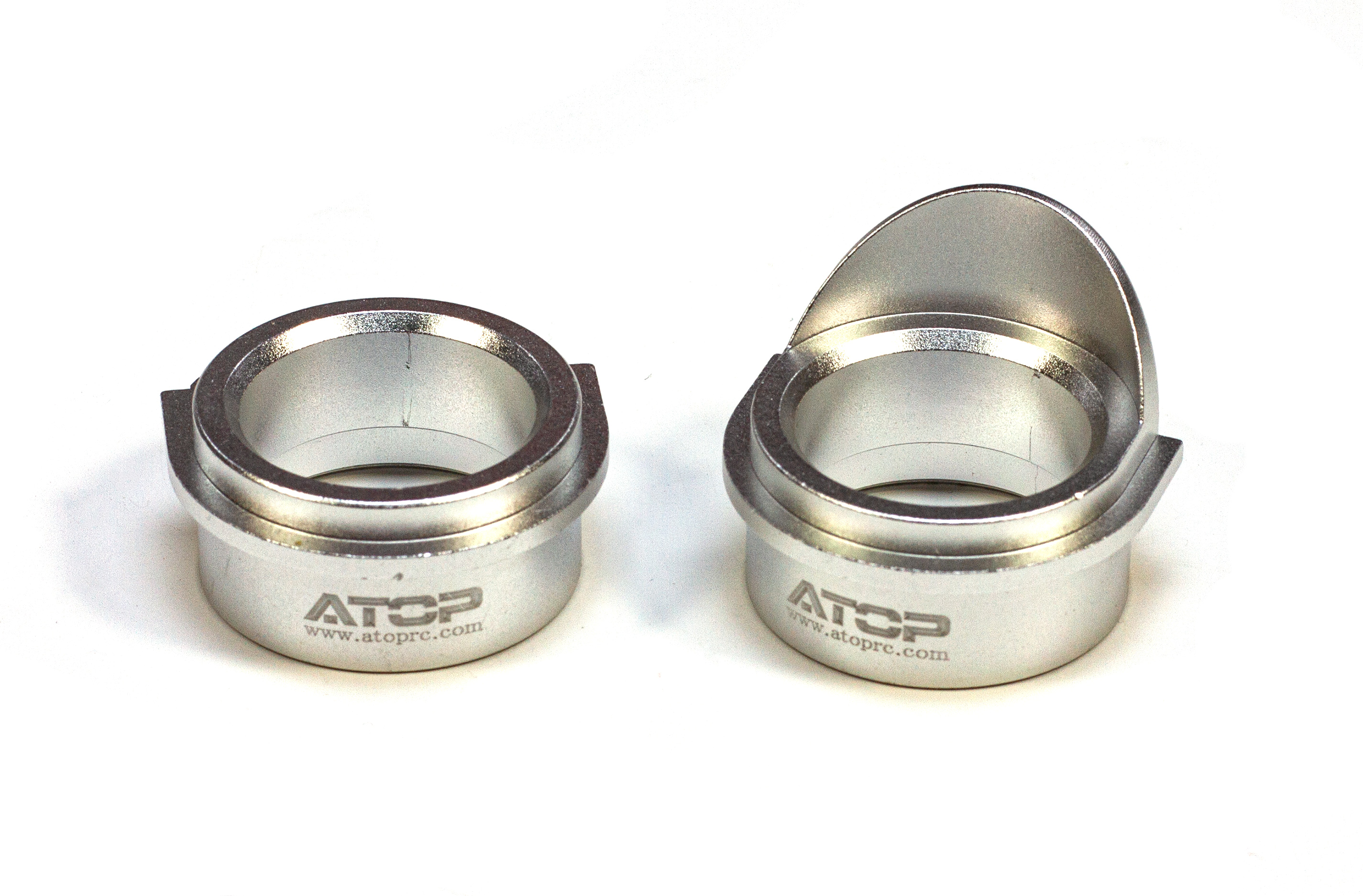 AT-5T016/01 ATOP Alloy bearing inserts, rear diff,  5ive-T/2.0/B and Mini AT-5T016/01 ATOP Alloy bearing inserts, rear diff,  5ive-T/2.0/B and Mini