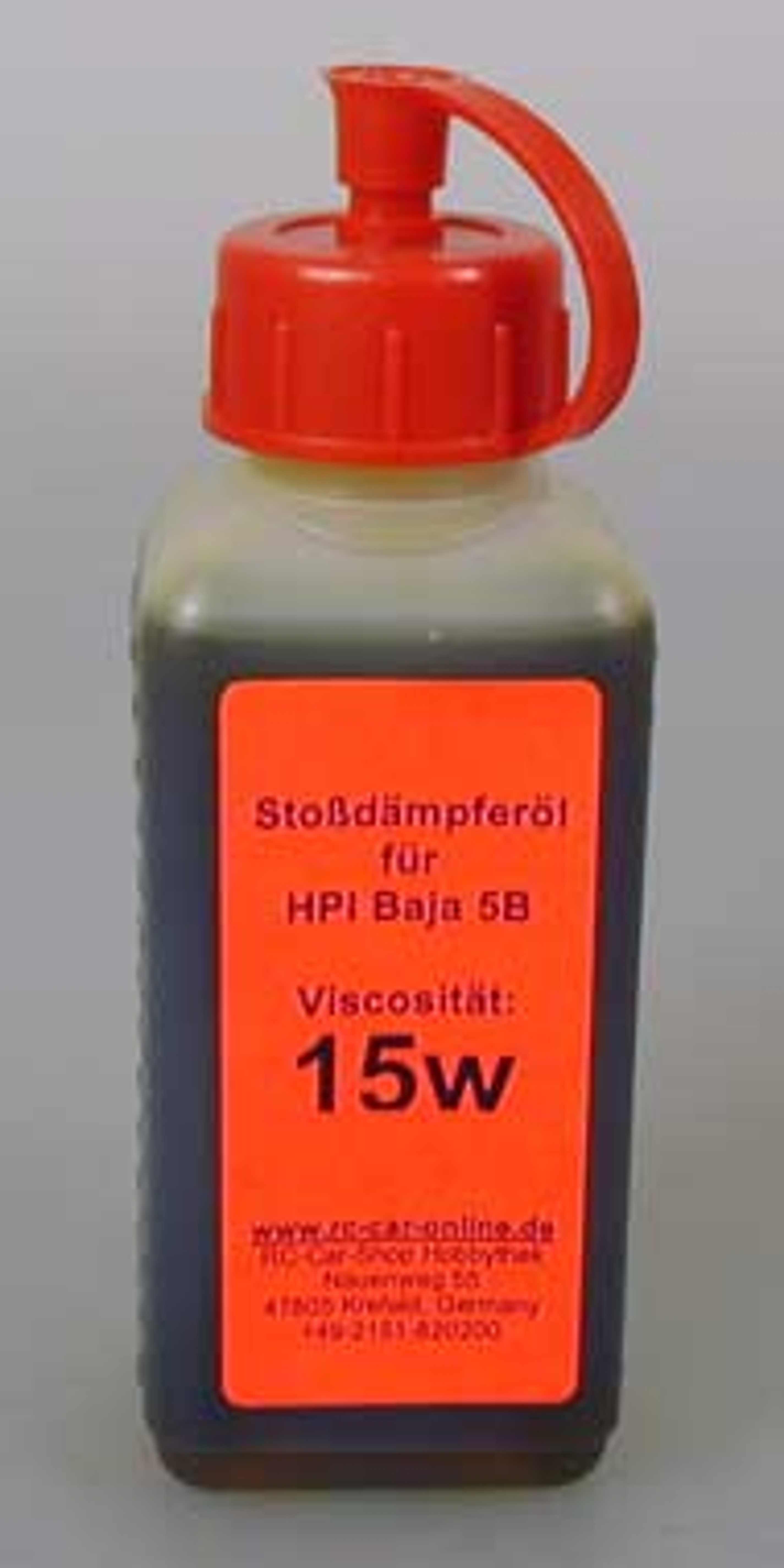 Shock absorber oil 15W for HPI and Mecatech Klick-Shocks, y0058/15, 1 pce.