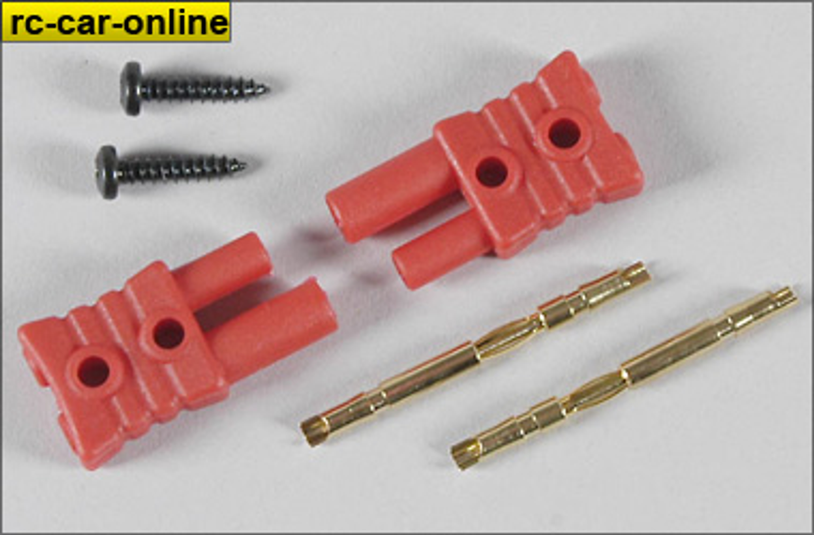 6545 FG gold contact plug-in system 2mm - 2pcs.