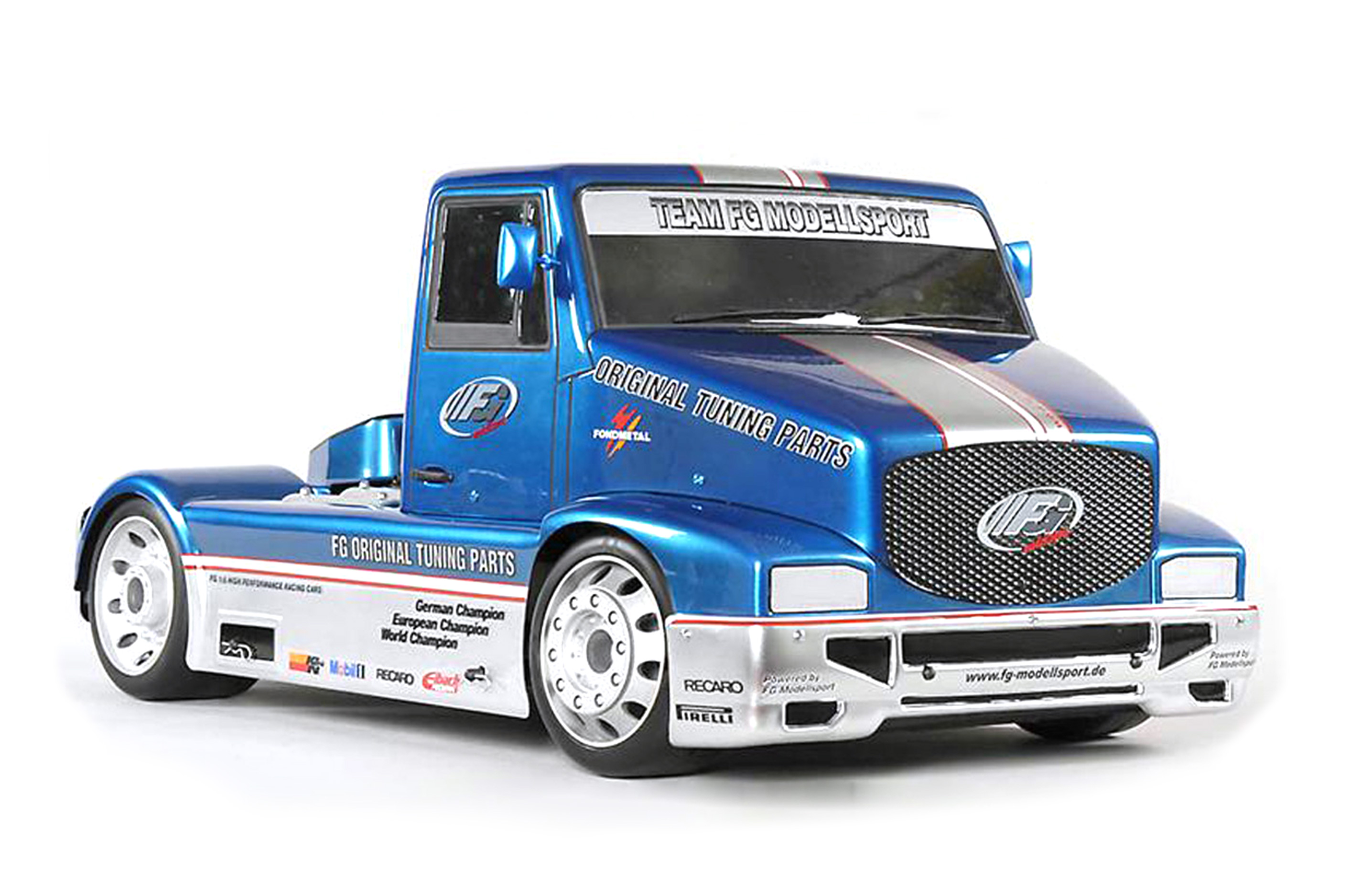 FG Sportsline Truck 4WD with FG Super Race Truck body shell clear FG Sportsline Truck 4WD with FG Super Race Truck body shell clear