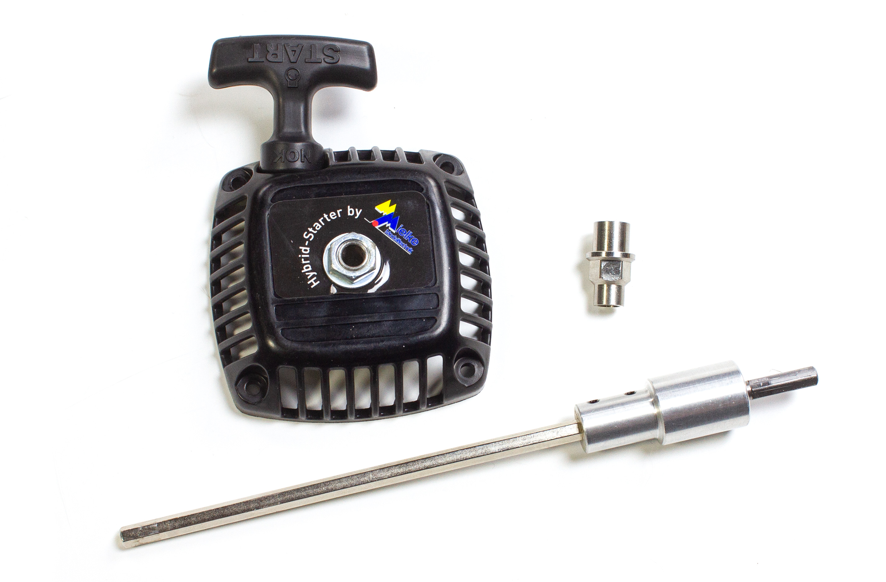 6061 Mielke pull starter with hybrid starter function 6061 Mielke pull starter with hybrid starter function