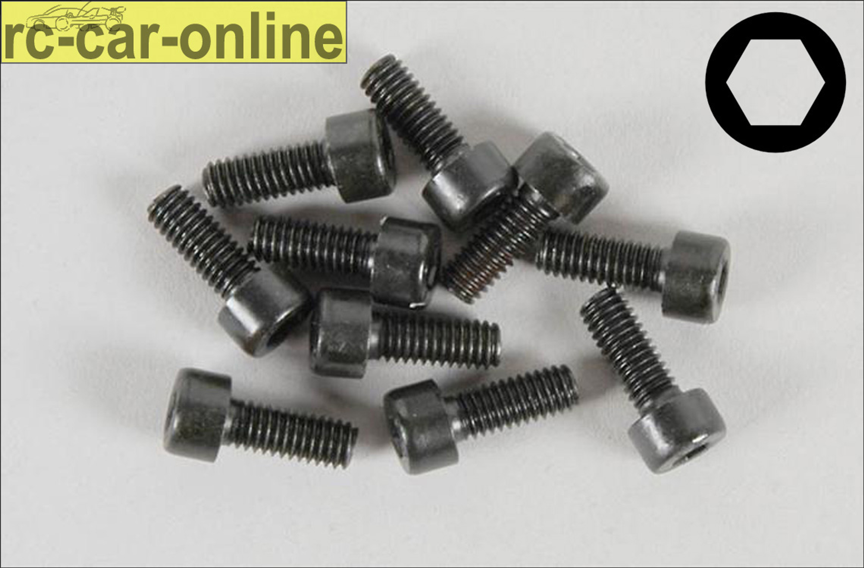 6725/10 FG Socket head cap screws M4x10 mm, 10 pieces