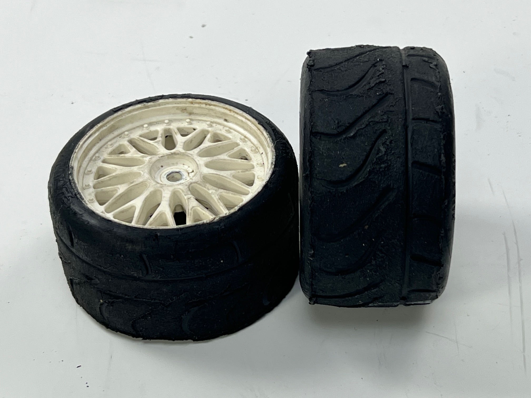 PMT Eclipse 10 auf weißen BBS Felgen 18 mm Vierkant, gebraucht "77"