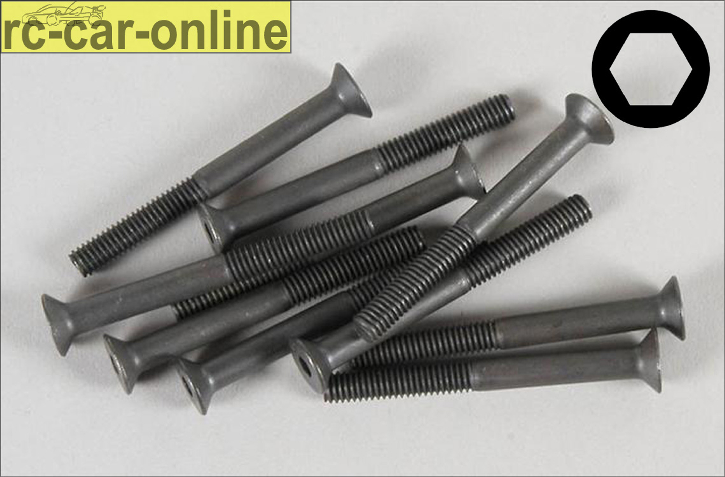 6720/40 FG Senkschraube mit Innensechskant M4x40 mm, 10 Stück 6720/40 FG Senkschraube mit Innensechskant M4x40 mm, 10 Stück