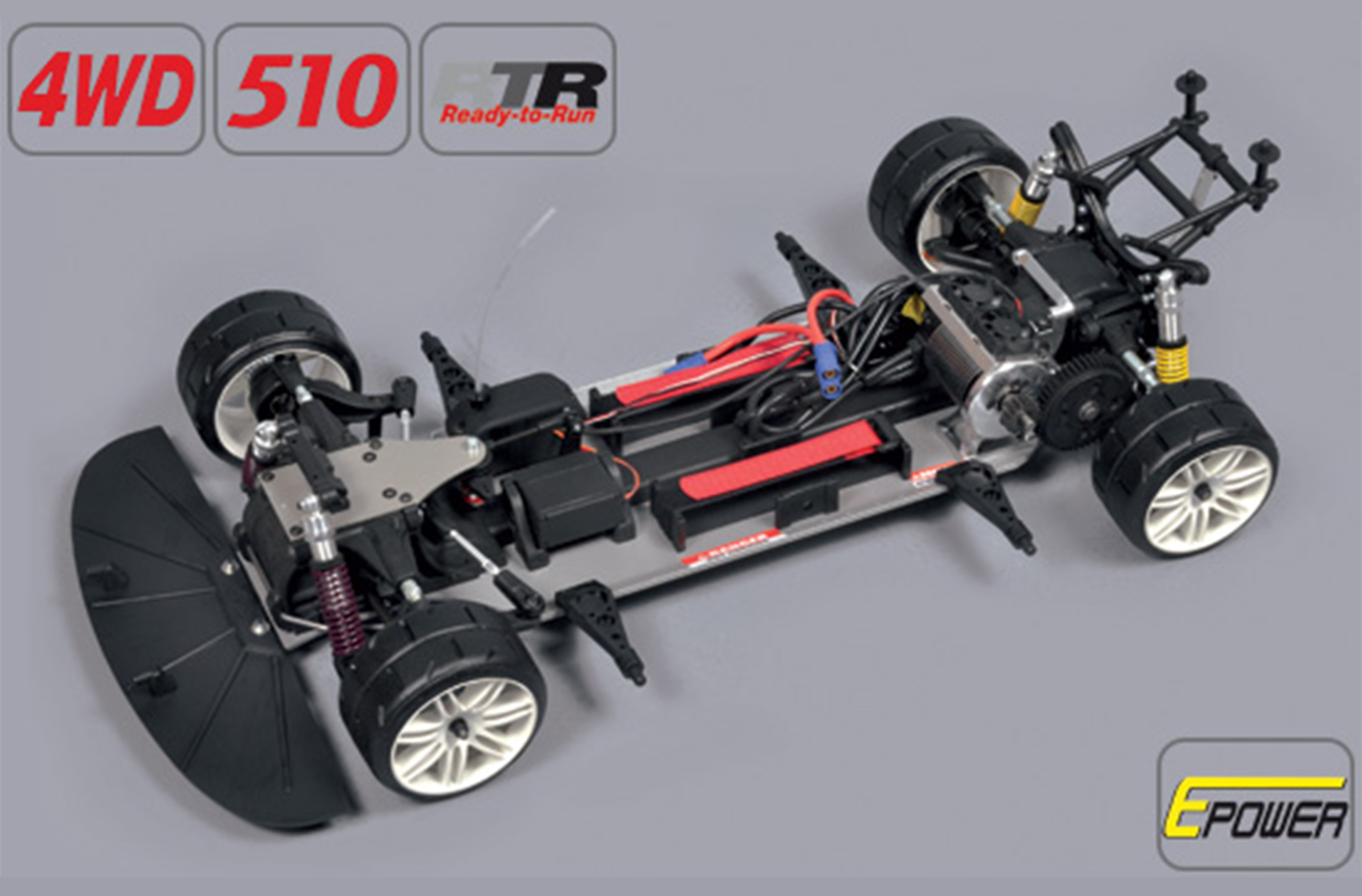 154200ER FG Sportsline 4WD 510er Radstand, inkl. E-Motor, Regler und RTR 154200ER FG Sportsline 4WD 510er Radstand, inkl. E-Motor, Regler und RTR