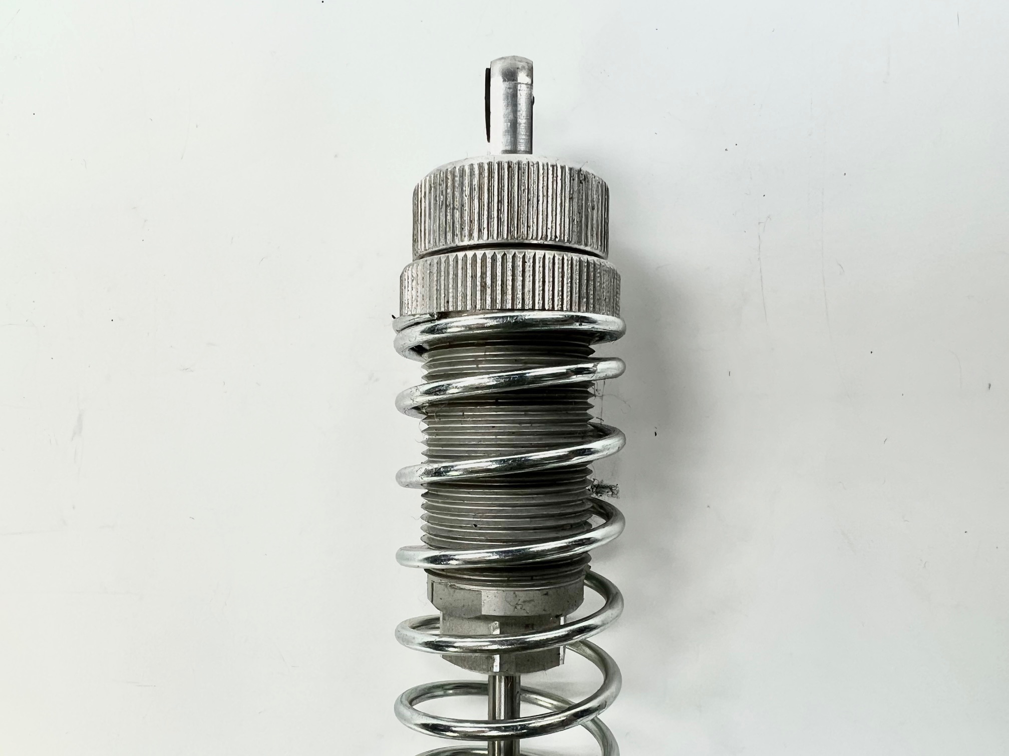 Aluminum Big Bore shock absorber 24mm with spring, used -1-