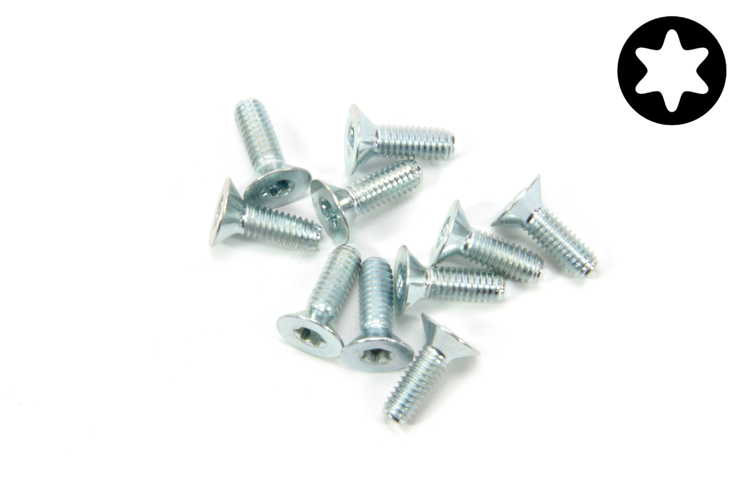 6920/12 FG Countersunk screw with Torx M4 x 12 mm, 10 pieces