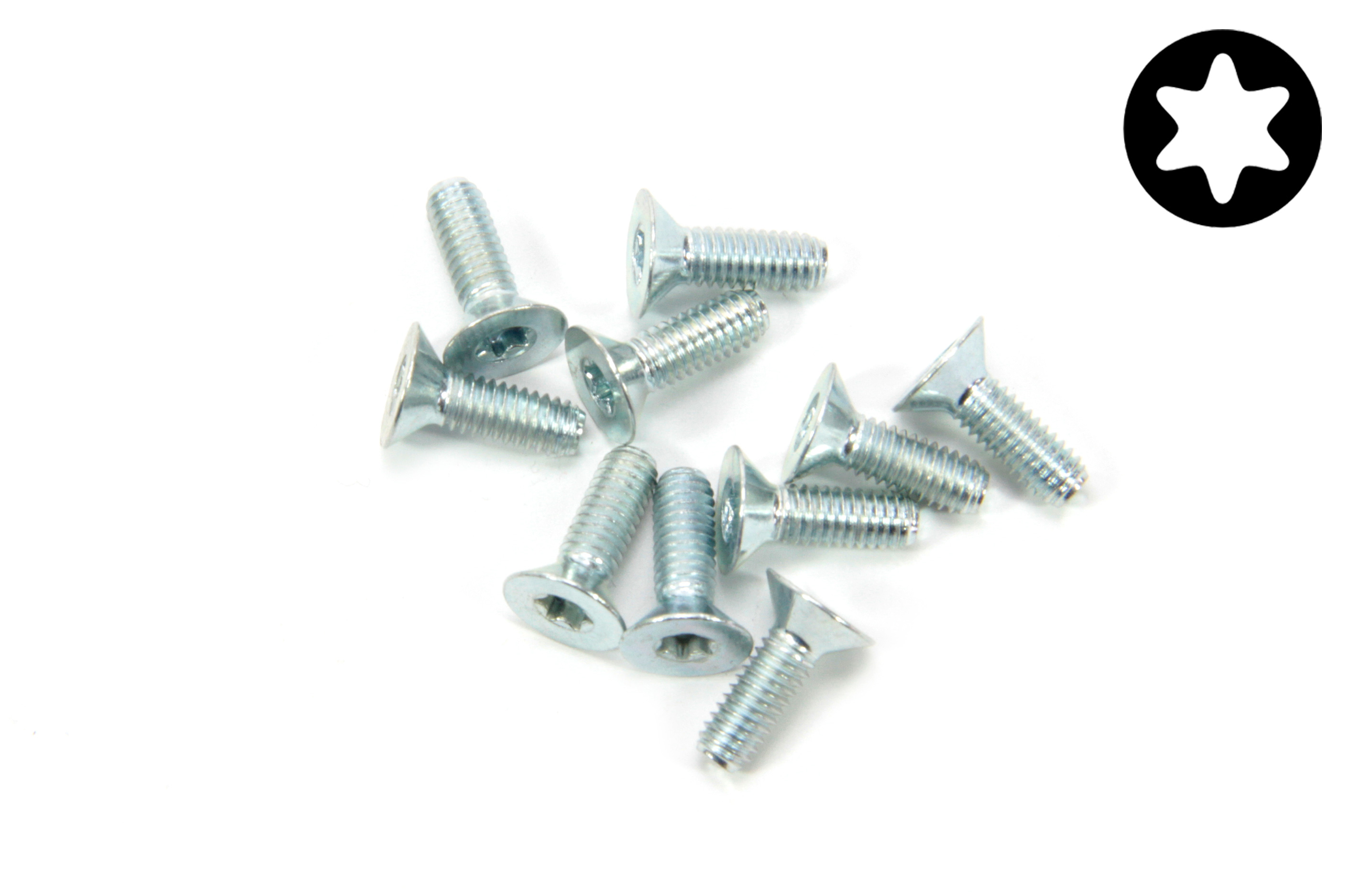 6920/12 FG Senkschraube mit Torx M4 x 12 mm, 10 Stück 6920/12 FG Senkschraube mit Torx M4 x 12 mm, 10 Stück