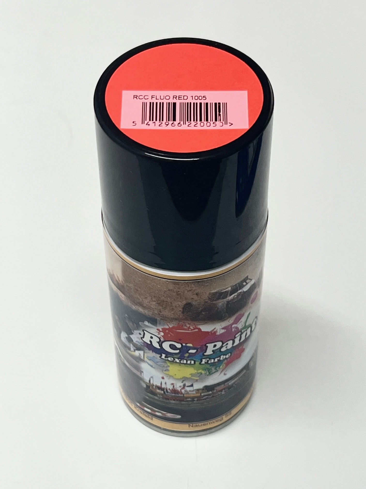 RC1005 RC – Paint Lexan Farbe Fluoreszierend Rot, 1 Sprühdose 150 ml,(Aktion) 4 für 3