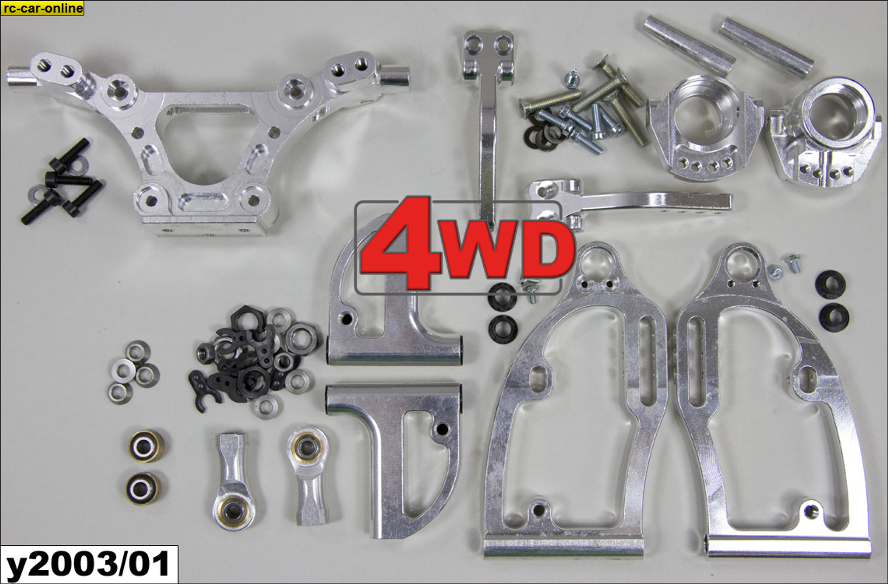 y2003 Tuning Alu-Vorderachsset für fast alle FG 4WD Sportslinemodelle y2003 Tuning Alu-Vorderachsset für fast alle FG 4WD Sportslinemodelle