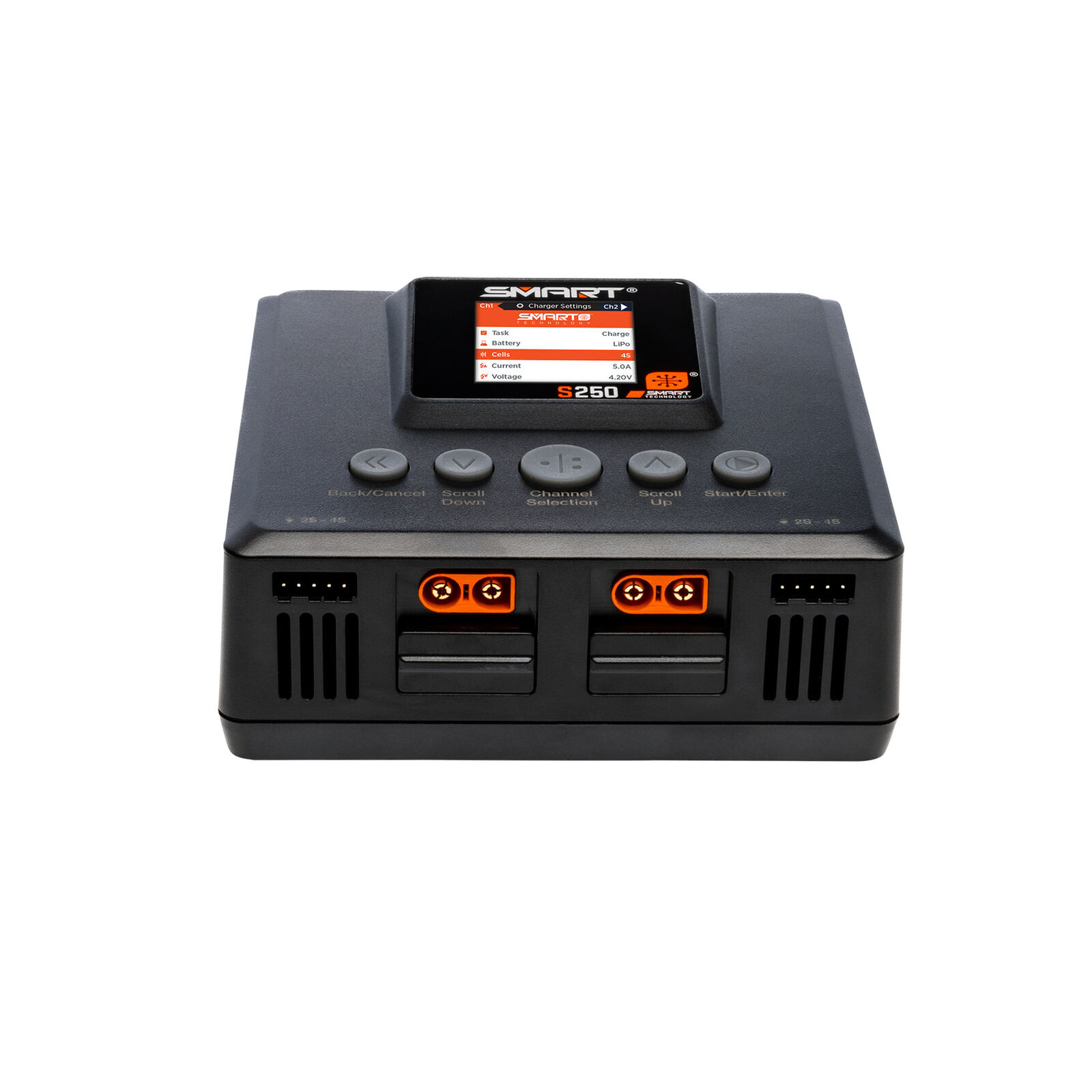 SPMXC2060I Spektrum S250 AC 2x50W Smart Charger EU Version