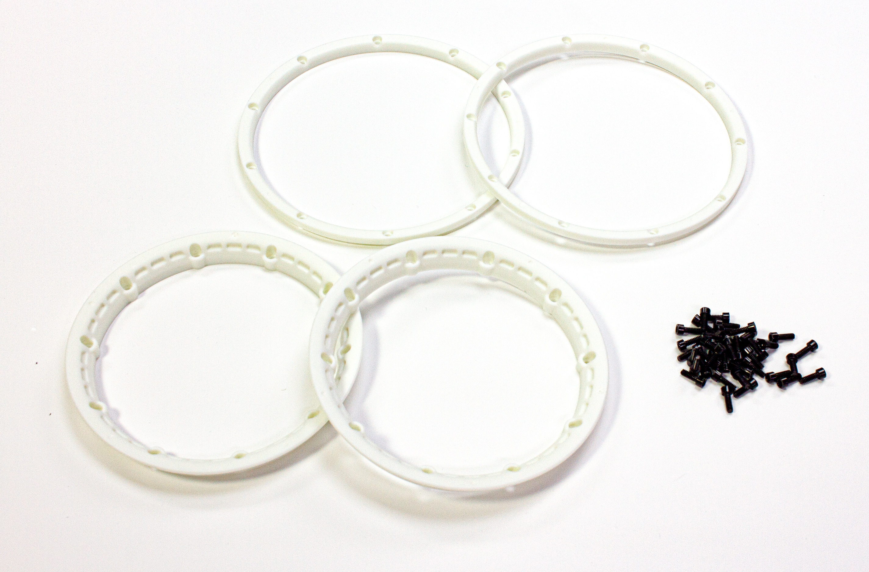 110545 HPI Felgenringe, weiß 110545 HPI Felgenringe, weiß